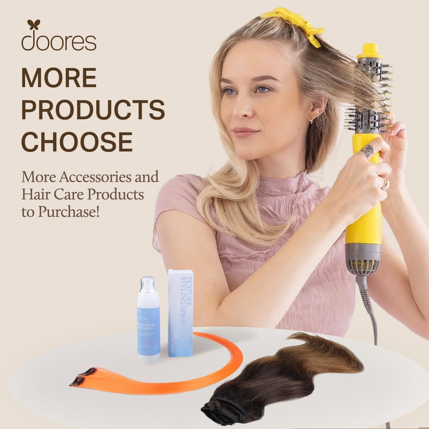 DOORES Clip in Hair Extensions Real Human Hair, Balayage Dark Brown to Chestnut Brown 12 Inch 7pcs 80g, Human Hair Clip in Extensions Extensions For Women Clip in Natural Hair Extensions Straight Hair