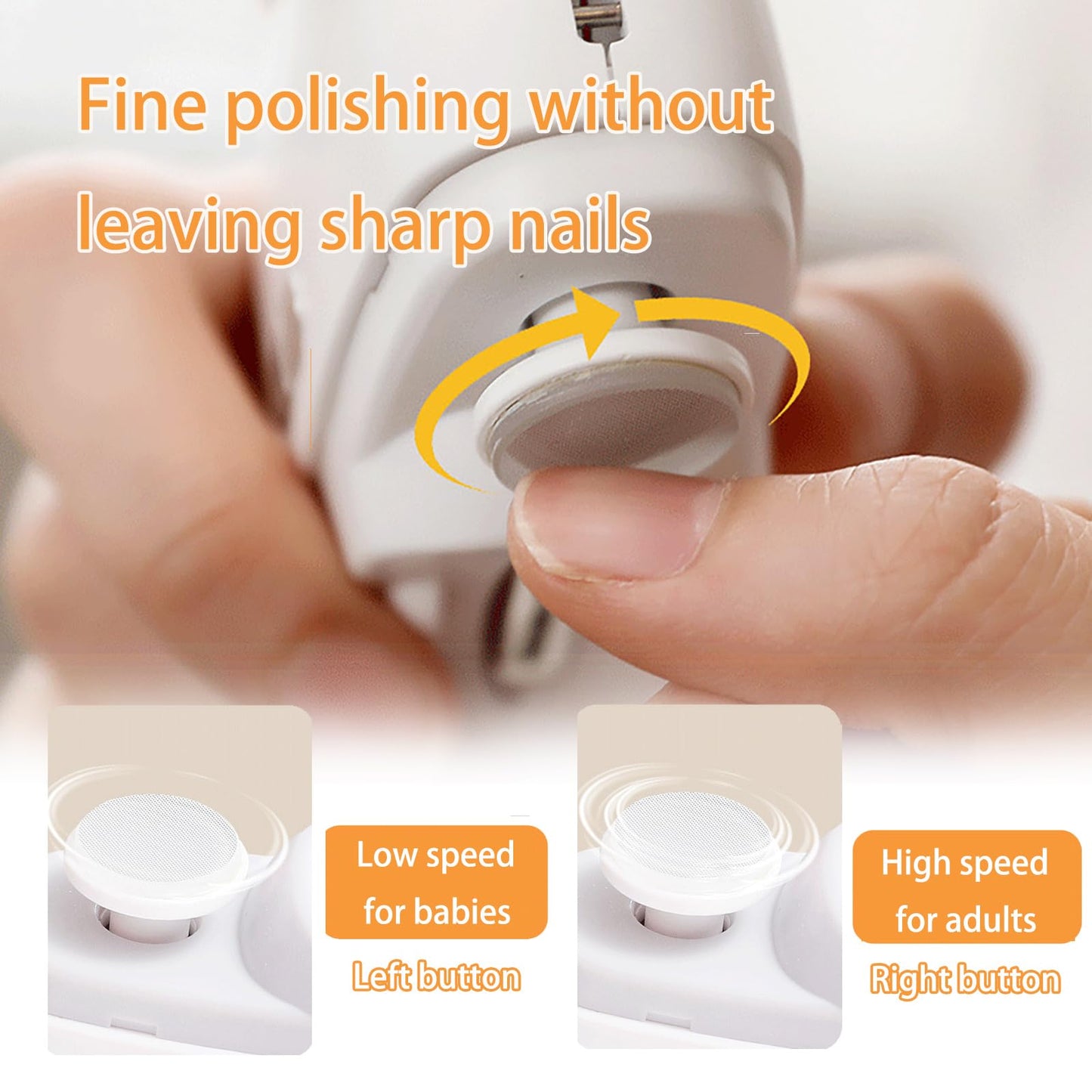 Electric Nail Clippers for Seniors 2025: Advanced 3-in-1 Automatic Clipper, Trimmer & Polisher Set, Specifically Designed for Easy & Safe Nail Care for Senior Adults (Pink)