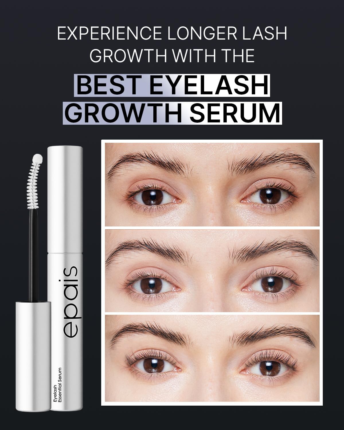 EPAIS Essential Eyelash Growth Serum (Pack of 2) 15ml/0.5fl.oz