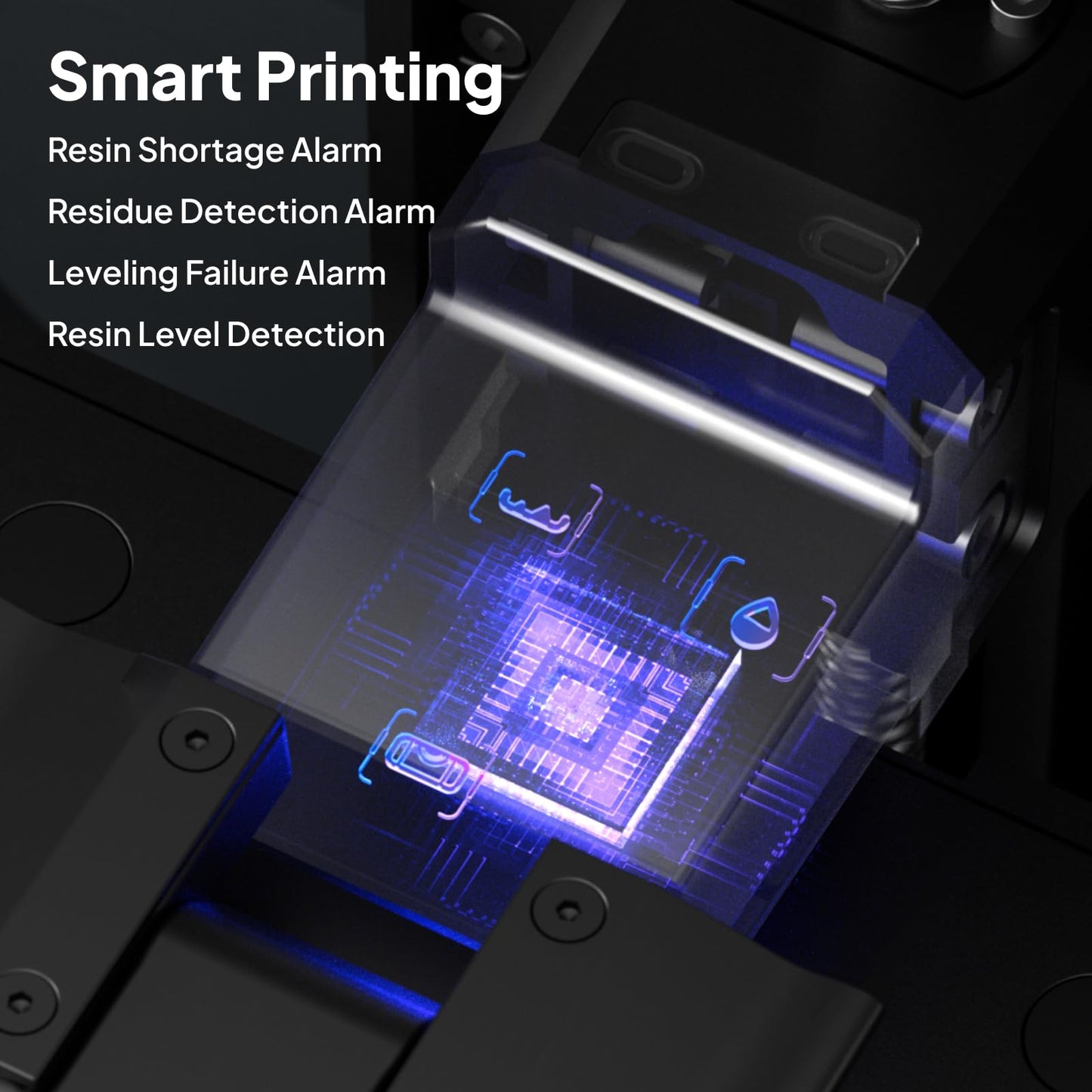 ELEGOO Saturn 4 Ultra 16K Resin 3D Printer with 10" 16K Mono LCD and Flip-up Lid, Smart Tank Heating at 30 ーC, 150mm/h High Speed Printing, Large Printing Size of 8.33x4.66x8.66 Inches