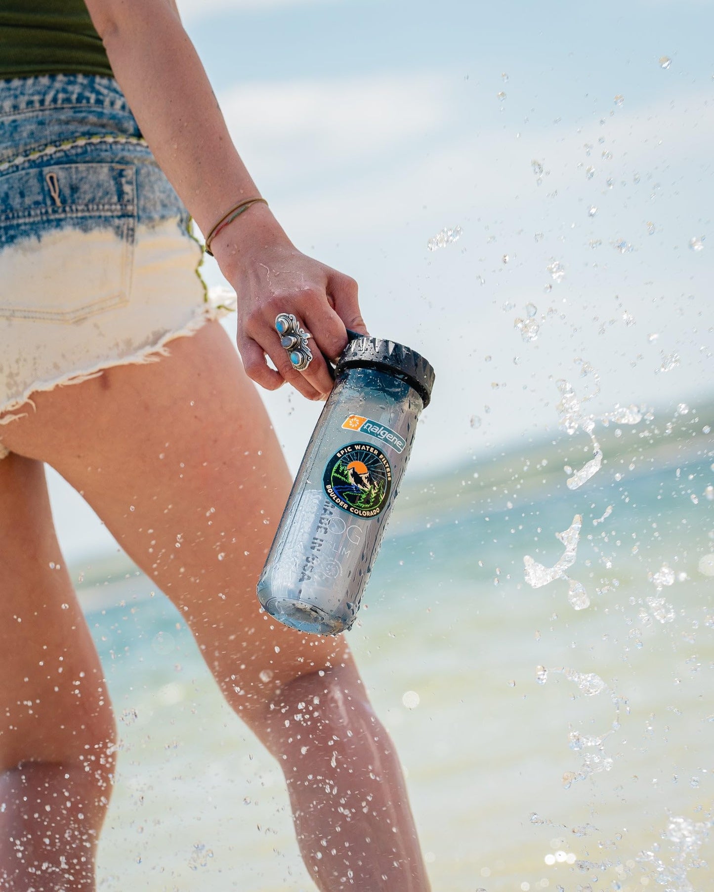 Epic Nalgene OG (Smoke Grey, 24 Ounce)
