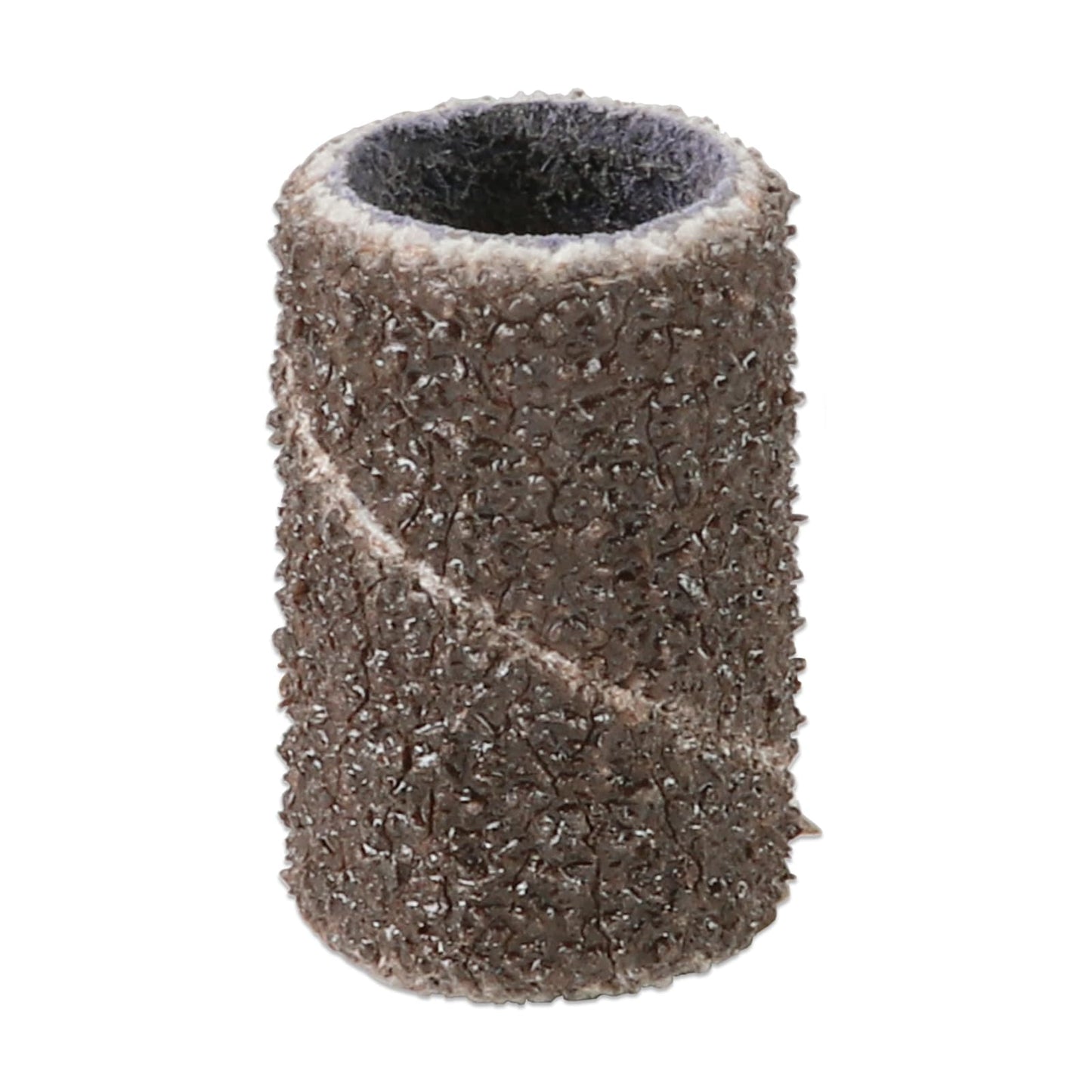 100 Pcs Large Brown Nail Drill Bits Sanding Bands for Nail Drill 80 Coarse Grit – Nail File for Acrylic Nail Gel Manicures Pedicure