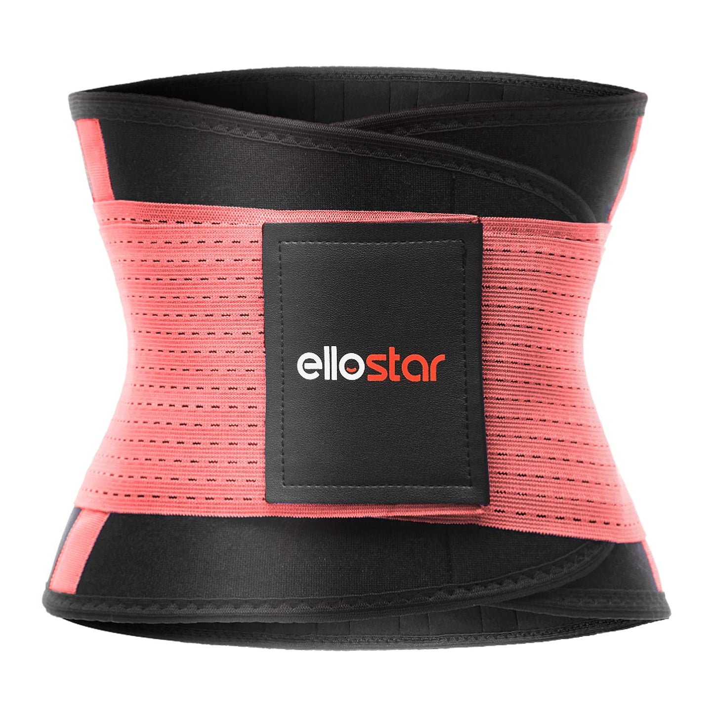 ellostar Women's Waist Trainer: Sweat Band for Belly Fat, Tummy Control, Back Support, Workout Shapewear, Weight Loss Aid XX-Large, Pink