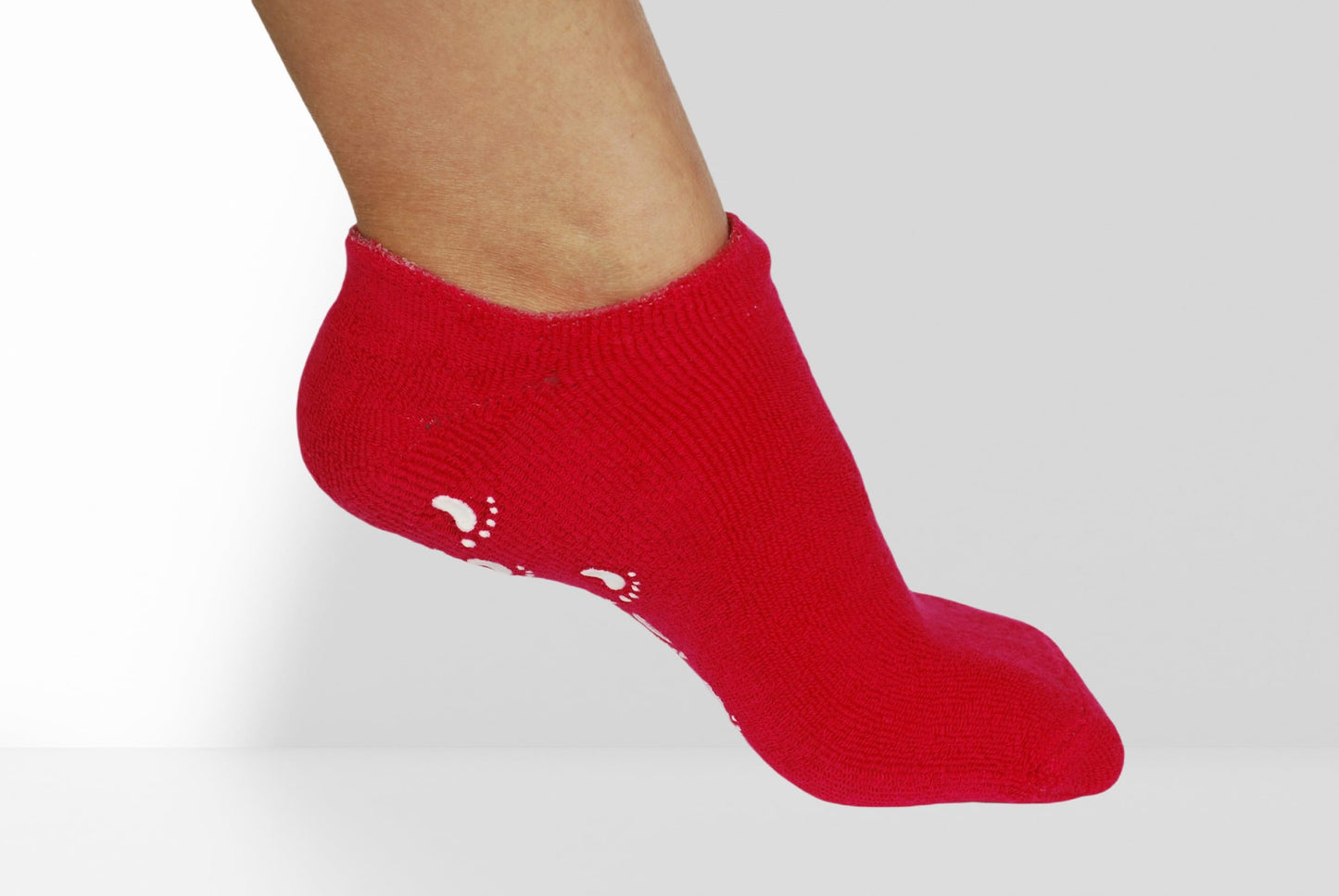 EMILYSTORES Magenta Moisturizing Gel Socks for Cracked Heel 1 Pair, Moisturizing Socks for Women Overnight, for Dry Rough Skin, Moisturize Soften Repair Cracked Skin, Full Gel Jojoba Oil Spa Sock