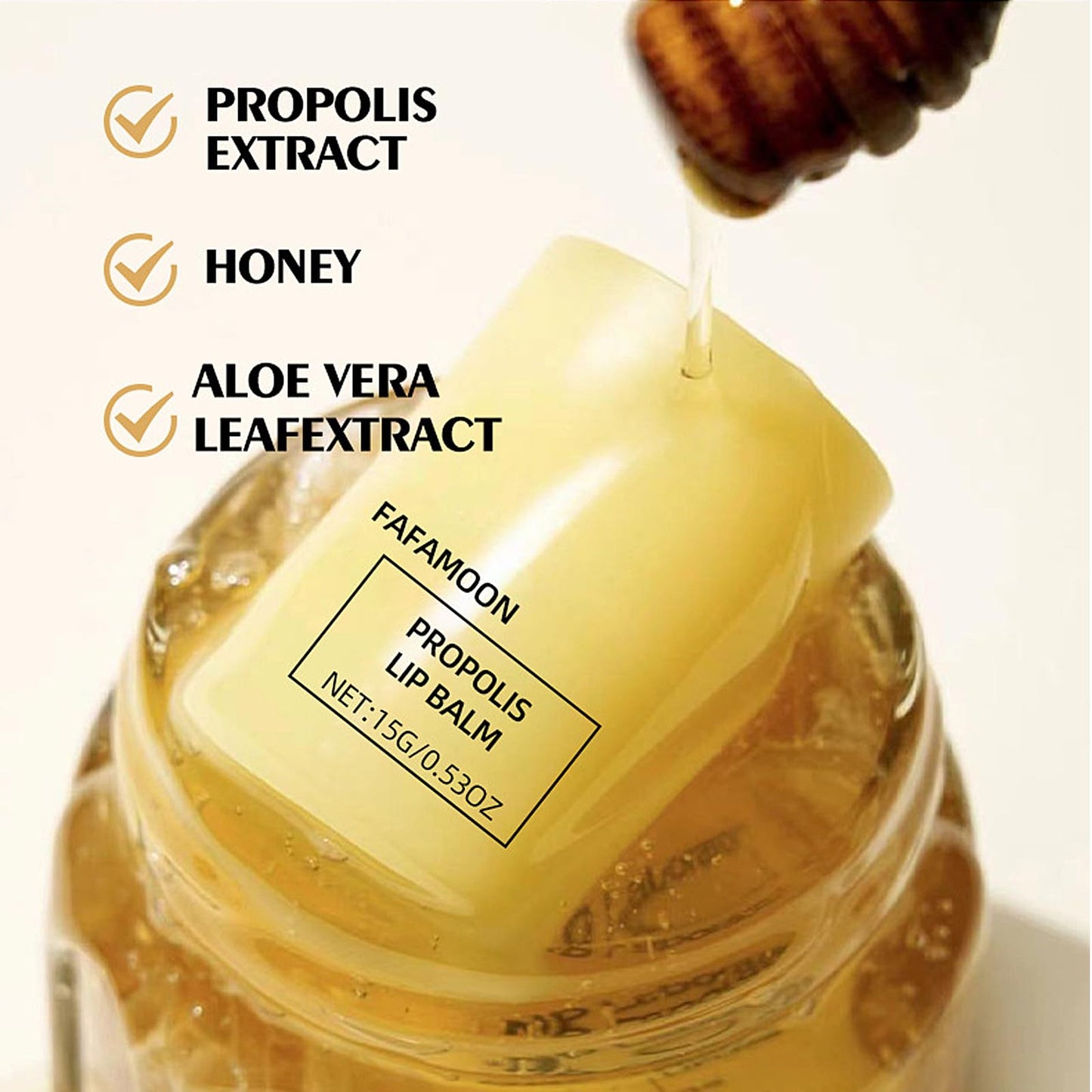 2 PCS Honey Lip Butter, Moisturising Lip Balm With Beeswax & Vitamin E, Hydrating Lip Repair & Mask All-Day Long-lasting Moisture, Korean Lip Care