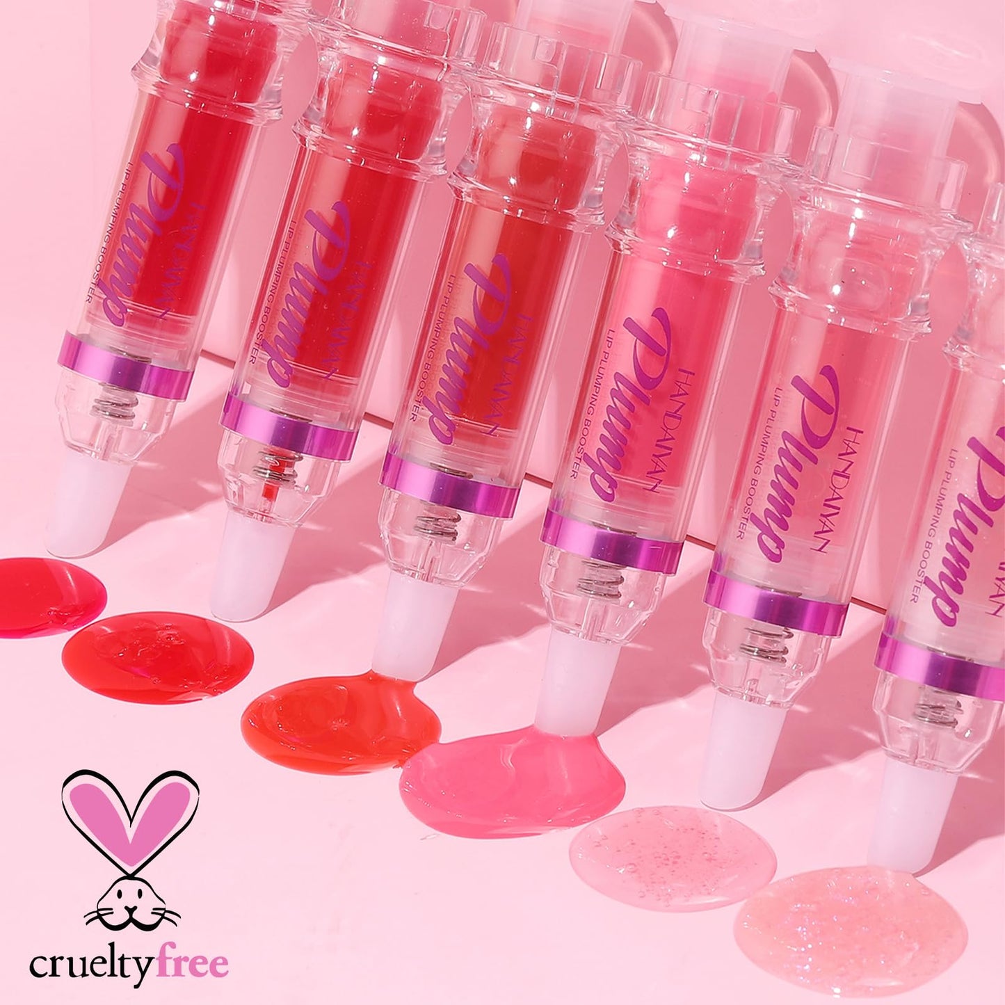 Erinde Lip Plumper Gloss, Natural Spicy Lip Plumping Booster Lip Plumping Oil, Ultra-Hydrating & Nourishing Plump Lip Plumper, Glossy Finish Fuller Lip Plumping Lip Gloss for Women Girls, 04#