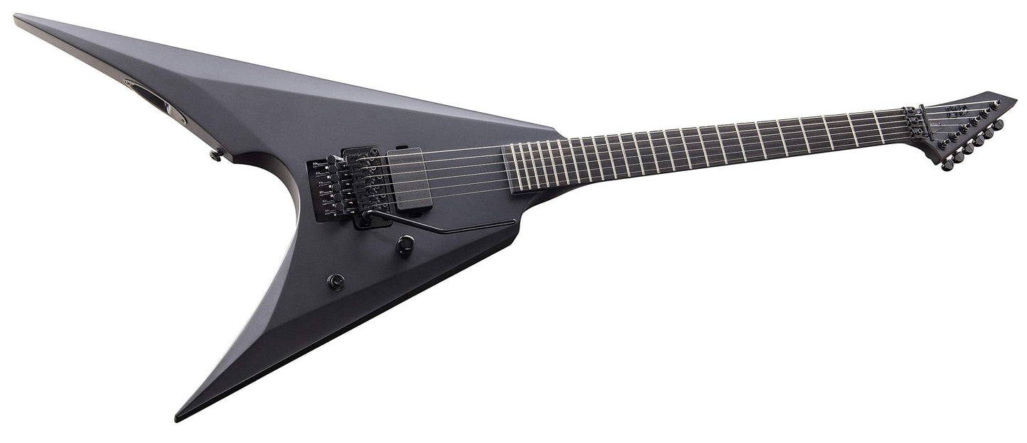 ESP LTD Arrow Black Metal Electric Guitar, Black Satin