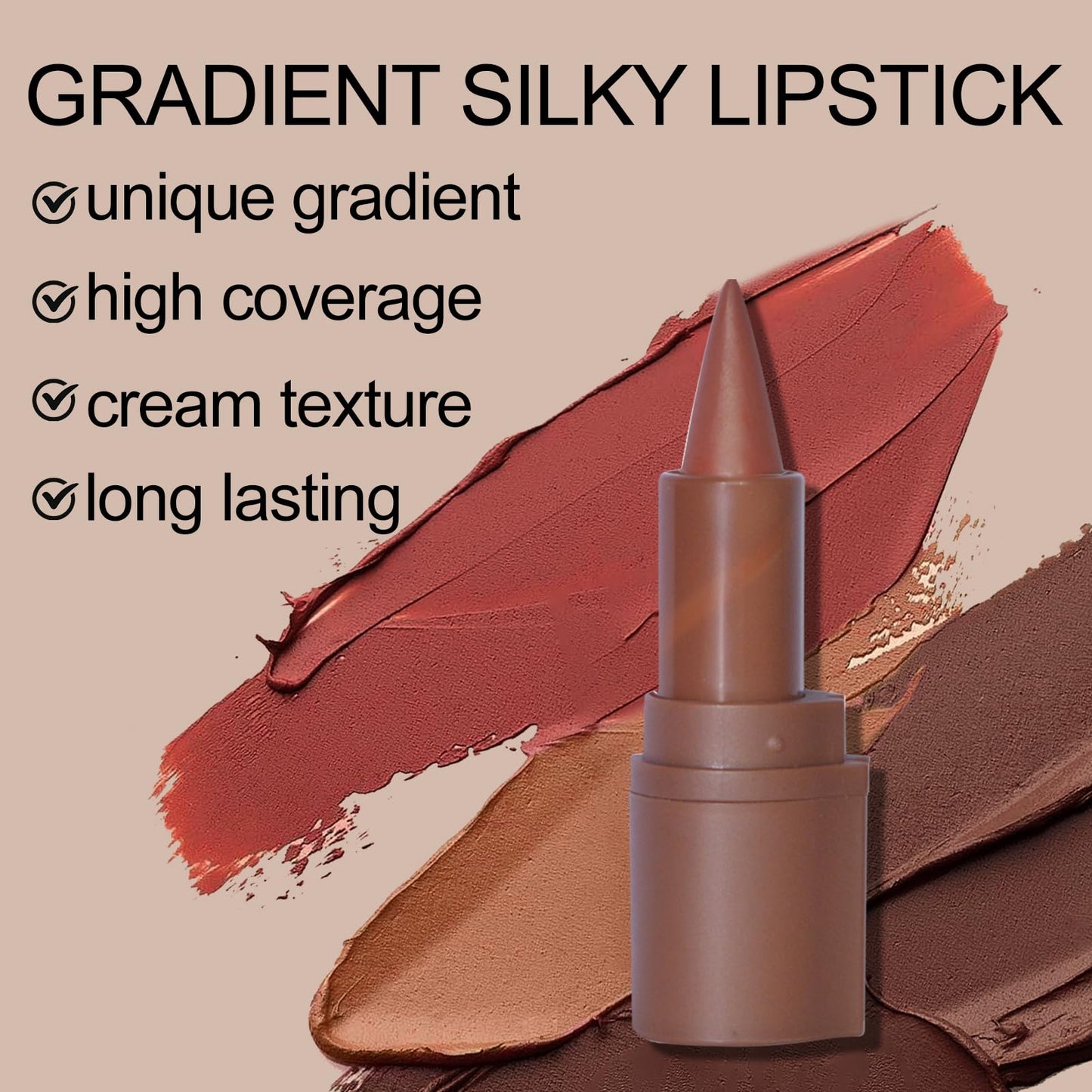 Erinde 2-in-1 Lip Liner and Lipstick Lip Combo Set, Matte Nude Dark Brown Red Lip Liner Creamy Lip Pencil Crayon, High Pigmented Long lasting Lipstick Makeup, 07# Mulberry