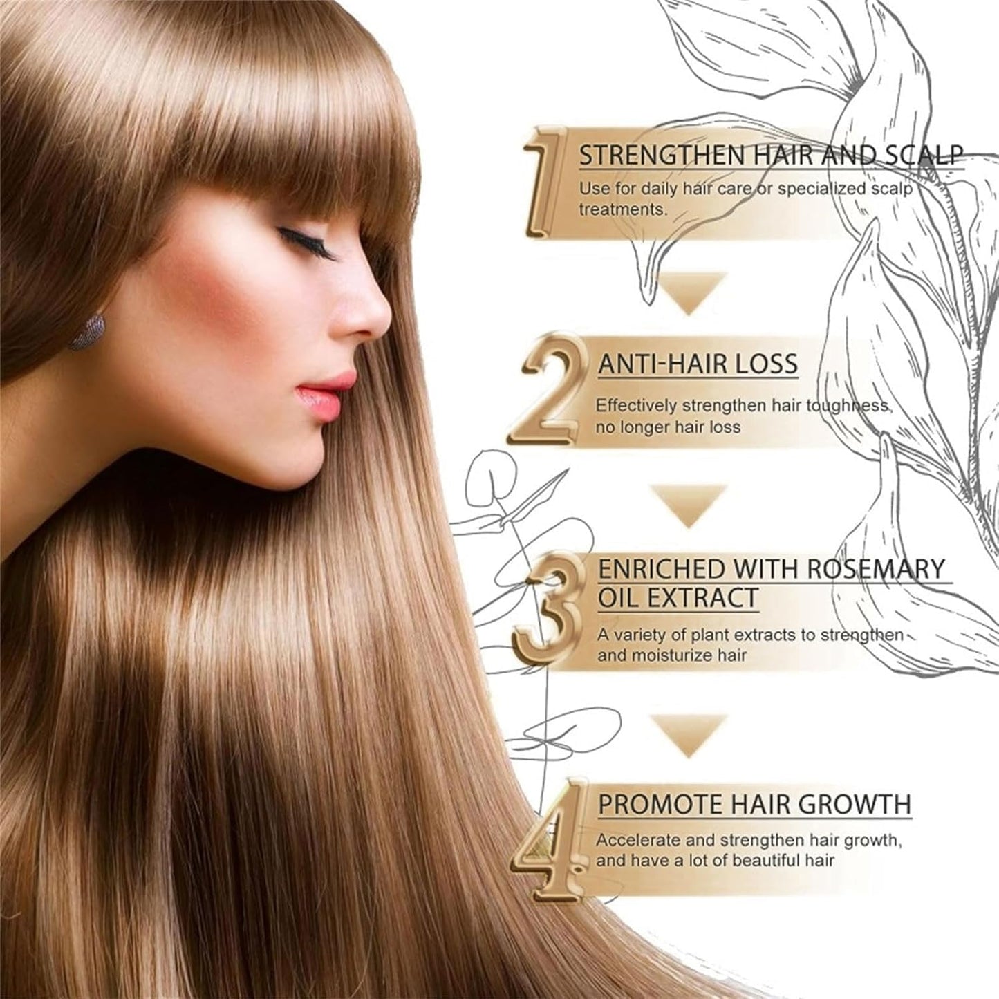 2 Pcs Remimpi Anti Hair Loss Shampoo - Routine Shampoo for Women Hair Loss, Rich in Various Plant Extracts, Anti-Hair Fall Promote Hair Growth (2)