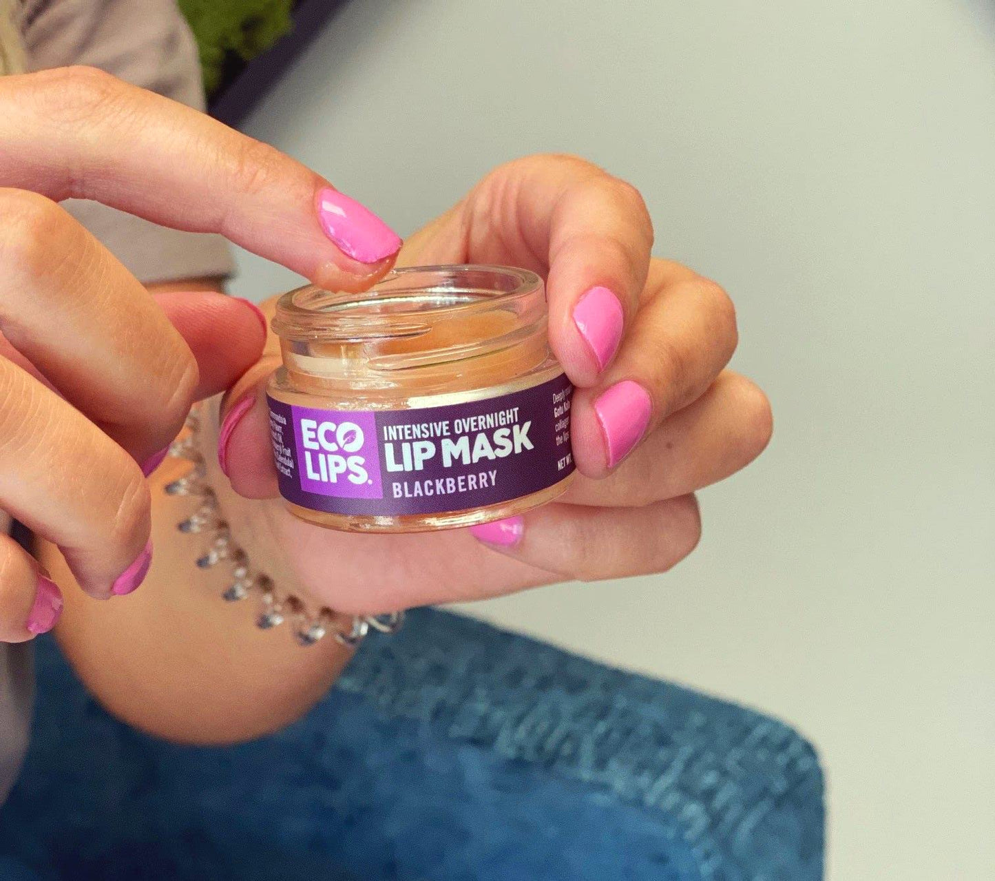 Eco Lips Vanilla Bean Lip Sugar Scrub & Blackberry Intensive Overnight Lip Repair Mask Duo - 100% Organic Lip Care Treatment - Gently Exfoliate, Polish, & Repair Dry, Flaky Lips