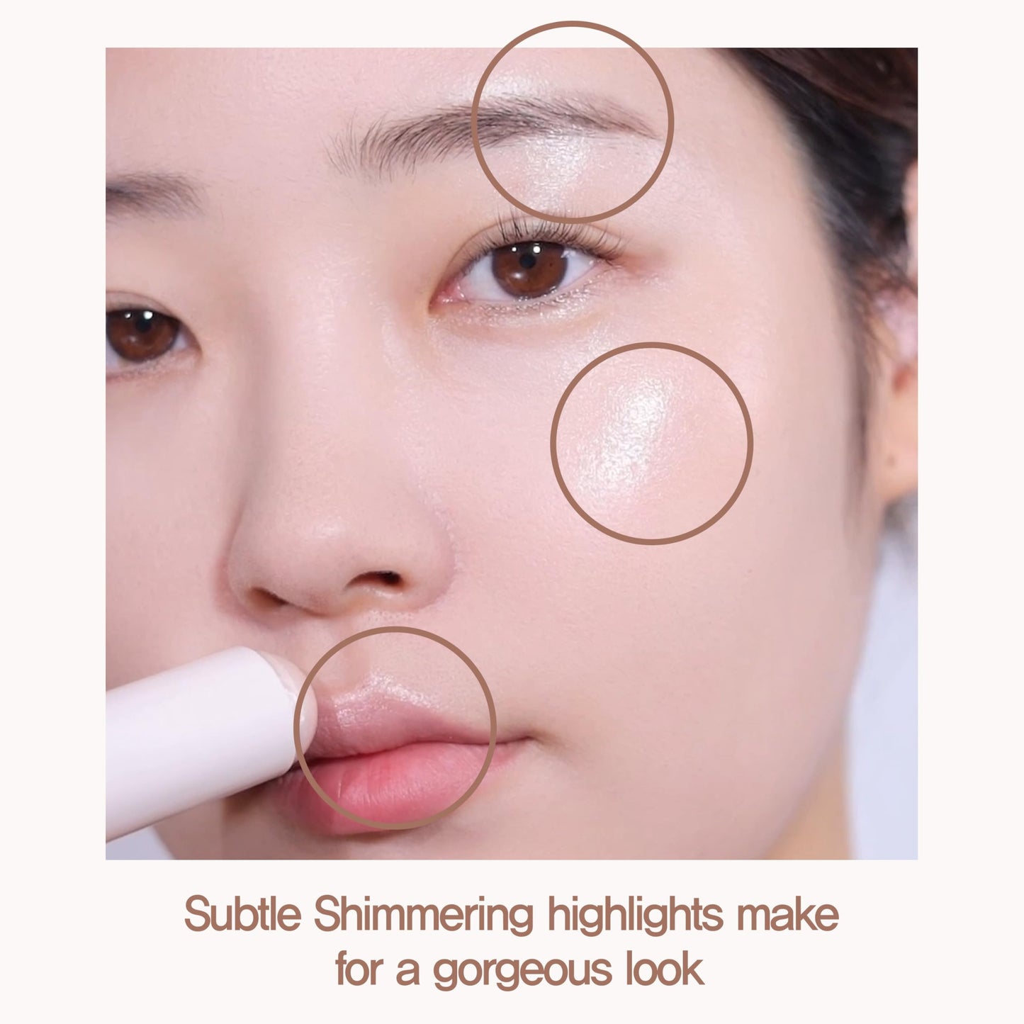 Espoir Be Glow Stick Radiance Highlighter #Sunshine | Smooth Gliding Face Illuminator Makeup, Natural Shimmer Glow Face Highlighter Stick | Subtle Shimmering | Korean Makeup | Daily Makeup
