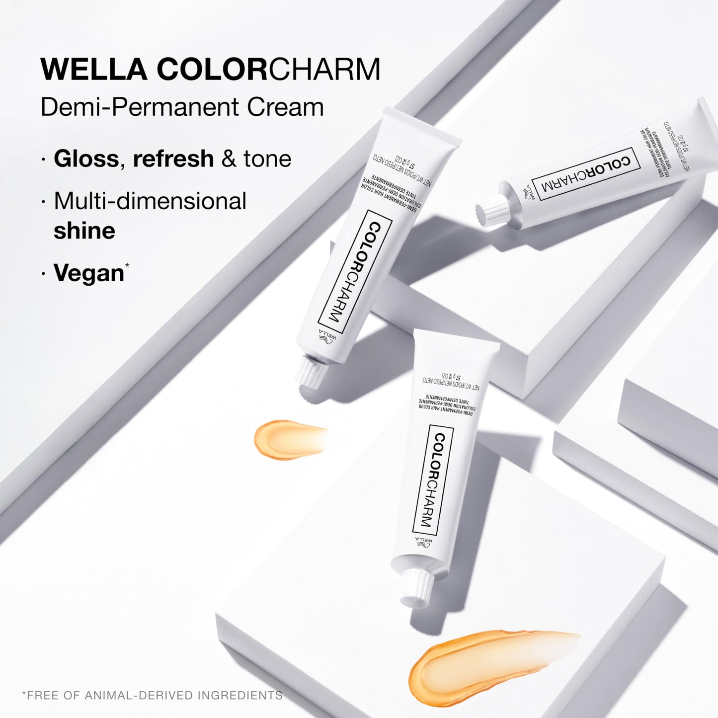 COLORCHARM Demi Permanent Hair Color 5VV Plum Brown Gloss, Refresh & Tone 2 Fl Oz