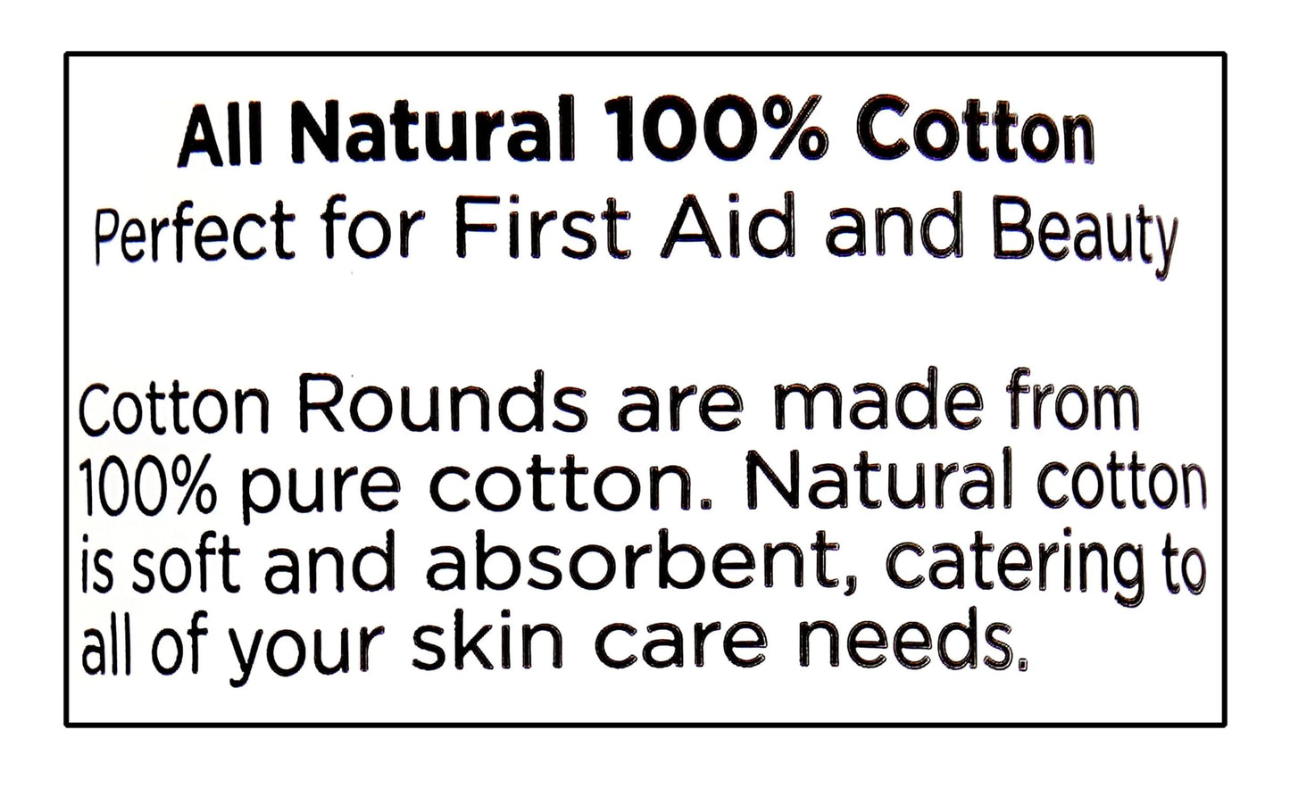 Equate Beauty Premium Cotton Rounds Facial Pads - 100ct Premium Rounds