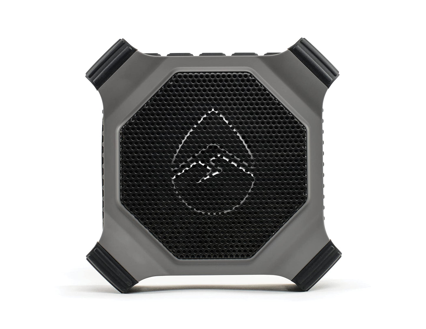 ECOXGEAR EcoEdge Plus GDI-EXEGPL410 Rugged Waterproof Floating Portable Bluetooth Wireless 20 Watt Smart Speaker with Bottle Opener and LED Party Lights (Gray)