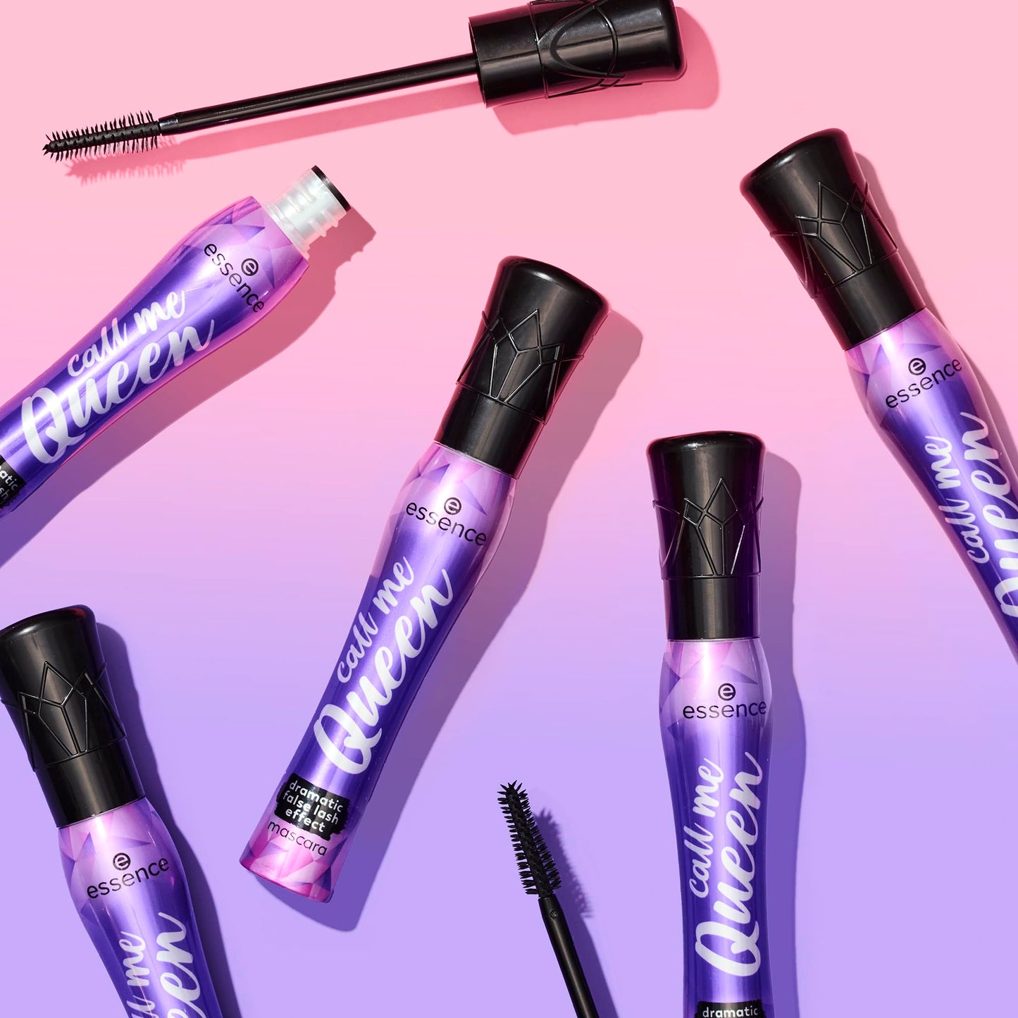 essence | Call Me Queen Dramatic False Lash Effect Mascara (3 Pack) | Bold Volume & Length | Vegan & Cruelty Free