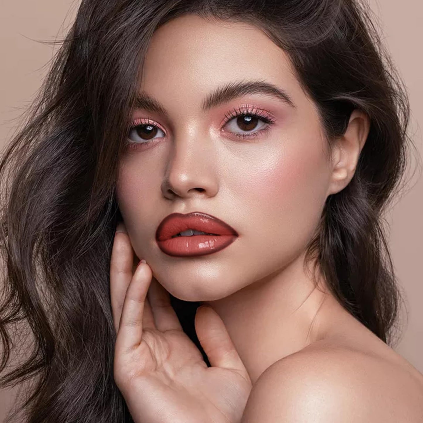 2Pcs Lip Liner and Lipstick Combo, Highly Pigmented Lip Liner and Lipstick Set for women, Long Lasting Matte Lip Pencil and Hydrating Lip Balm Lip Gloss Makeup Kits with Sharpener