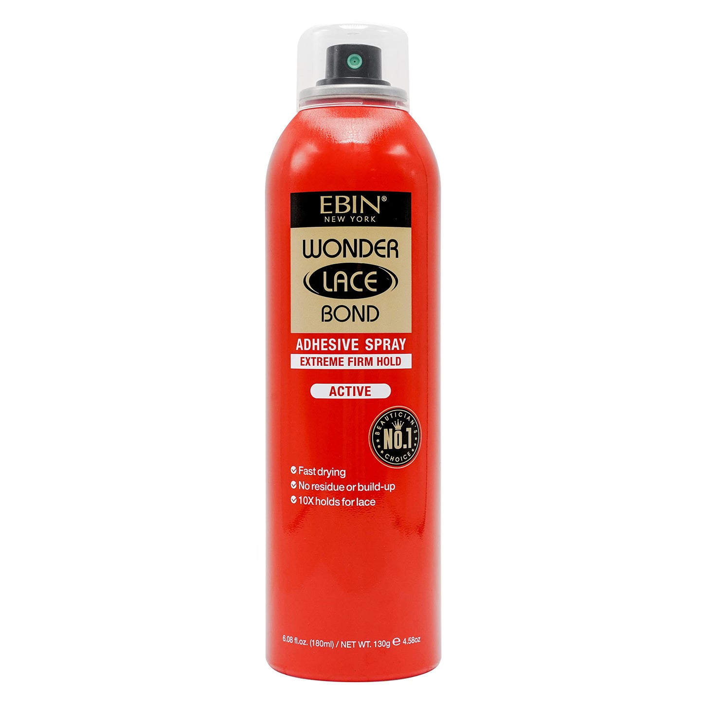 EBIN NEW YORK Wonder Lace Bond Adhesive Spray (Extreme Firm Hold, 6.34oz / 180ml)
