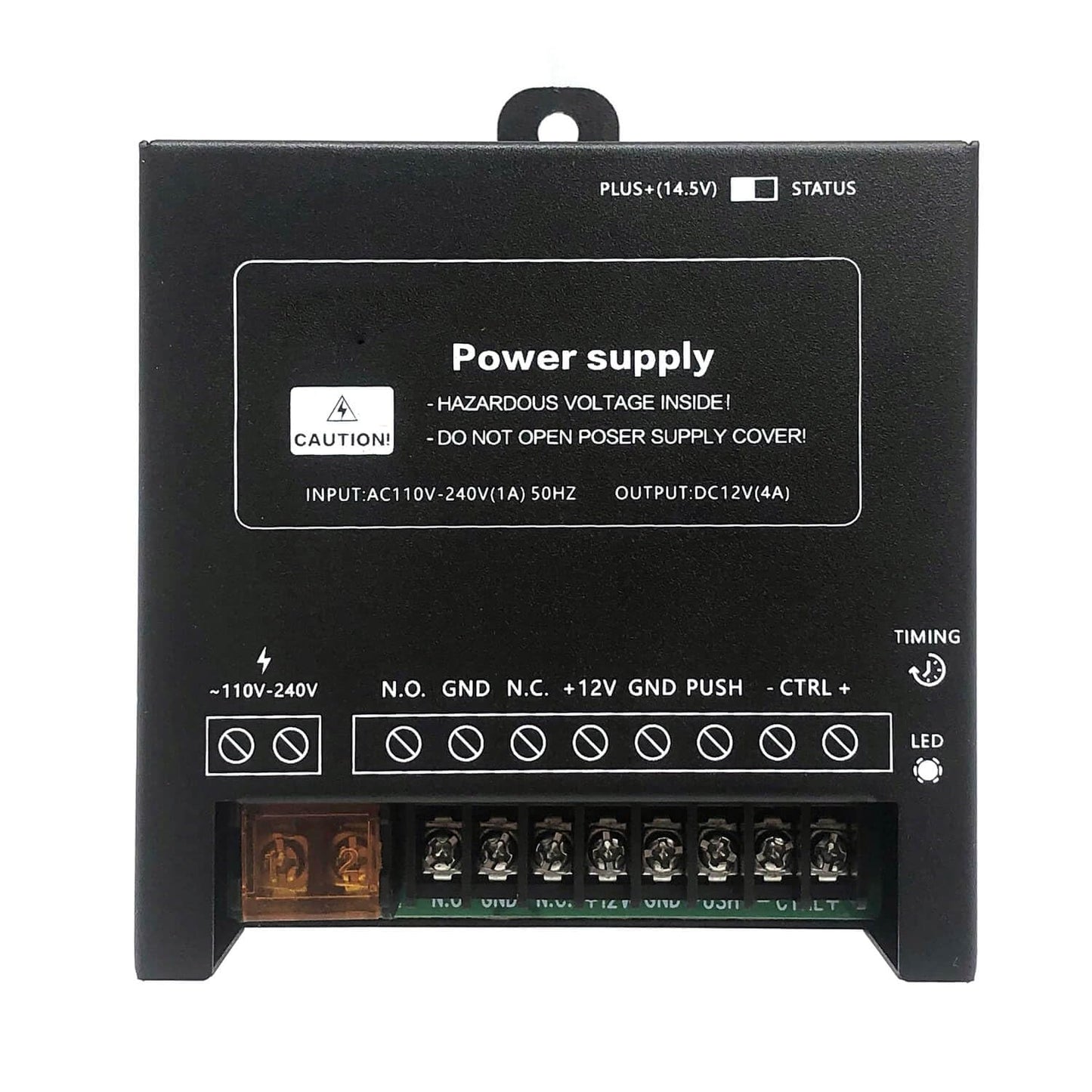 Door Access Control System Kit - Fingerprint, RFID Card, and Password Entry, 600LB Magnetic Lock, Infrared Wireless Switch, Waterproof Door Access Controller with LCD Screen Display
