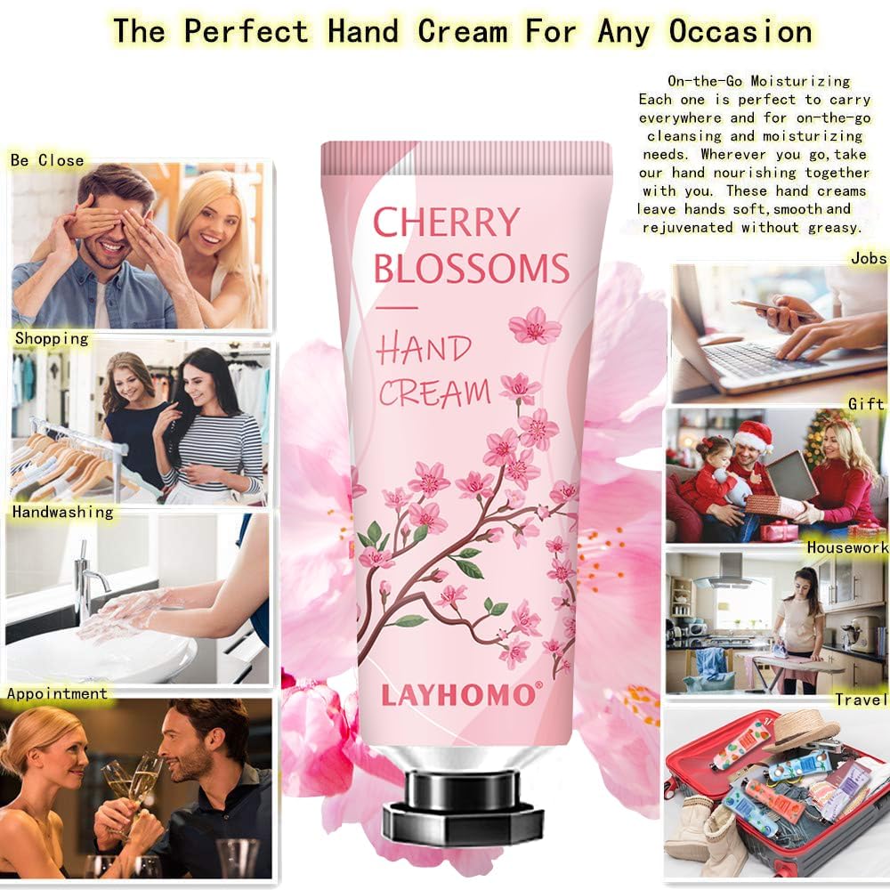 Easter Basket Stuffers for Teens,Mothers Day Gifts for Wife-20 Pack Hand Cream Gifts Set,Hand Lotion Travel Size for Dry Hands,Thank You Gifts,Stocking Stuffers for Adults,Teacher Appreciation Gifts