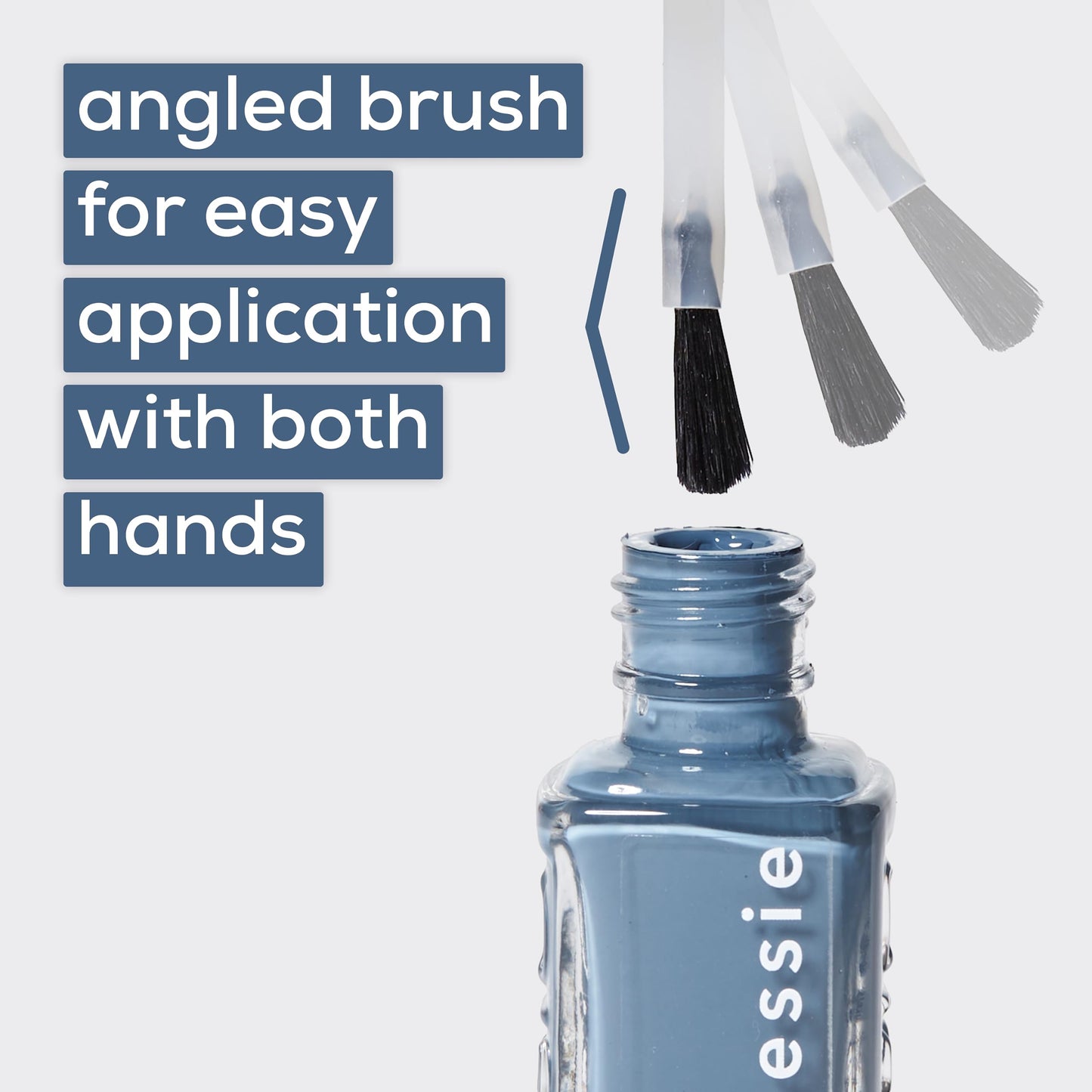 essie Expressie Nail Polish, Quick Dry Blue Nail Polish, Vegan, Bring The Beat, 0.33 Fl Oz