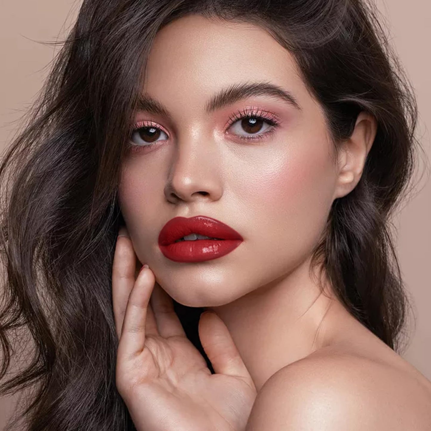 2Pcs Lip Liner and Lipstick Combo, Highly Pigmented Lip Liner and Lipstick Set for women, Long Lasting Matte Lip Pencil and Hydrating Lip Balm Lip Gloss Makeup Kits with Sharpener