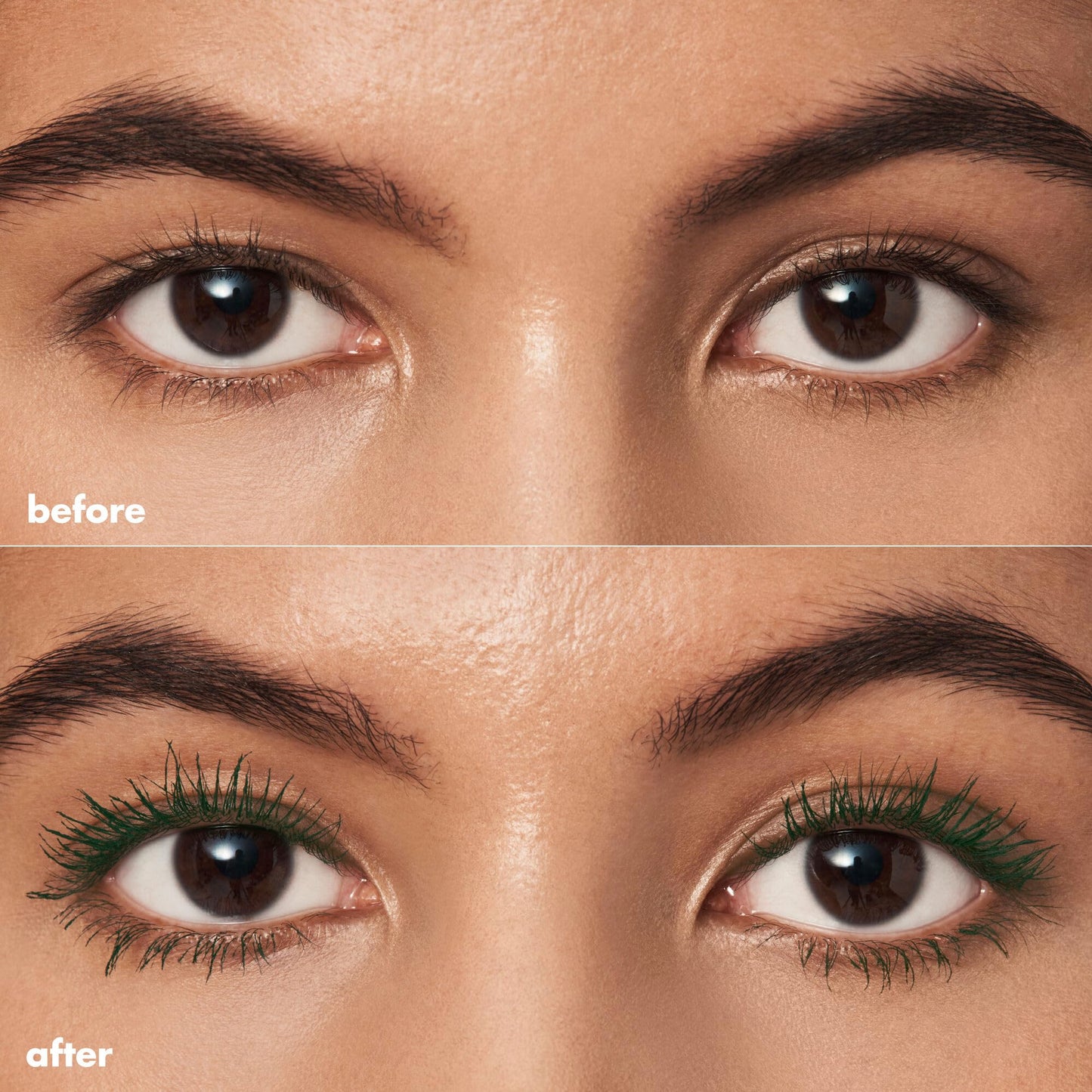 e.l.f. Big Mood Mascara, Instantly Creates Long-Lasting, Bold & Lifted, Voluminous Lashes, Infused with Jojoba Wax, Vegan & Cruelty-free, Deep Green