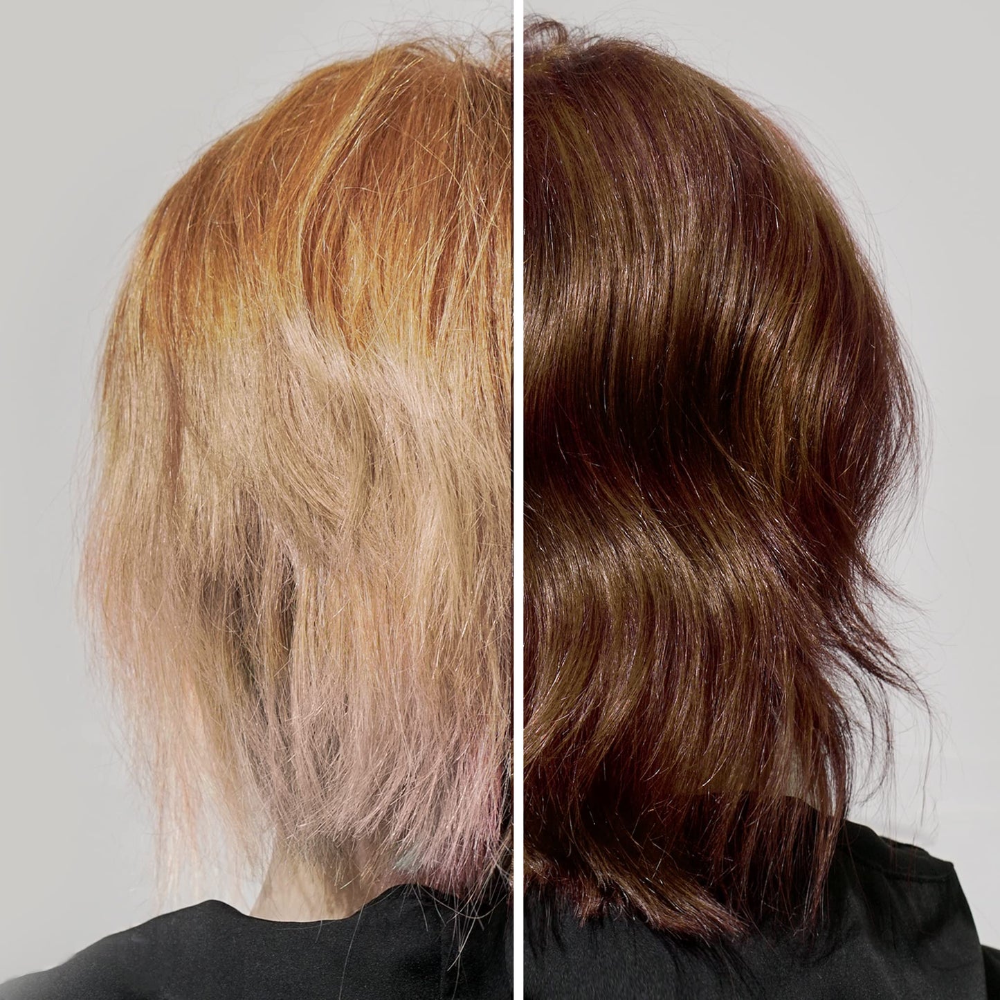 Pallure Color Pigment Refresher Mask, Semi Permanent Hair Color Depositing Conditioner, 8.5 Oz (Brown)