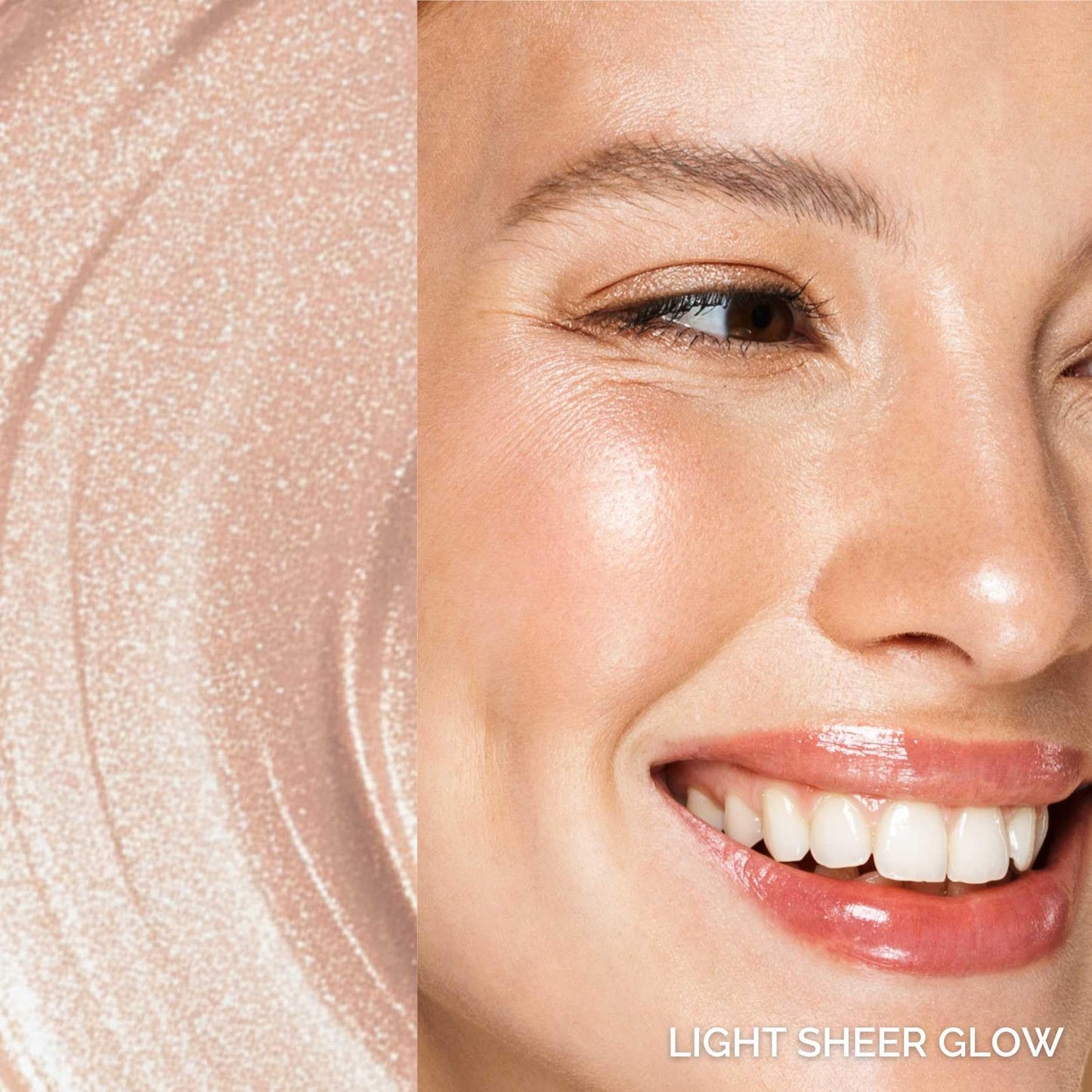 Elizabeth Mott Thank Me Later Glow Enhancer & Primer – Dermatologist & Allergy Tested – Illuminating Makeup Base & Highlighter for a Natural Glow – Vegan, Cruelty-Free - Light Sheer Glow Shade, 30g