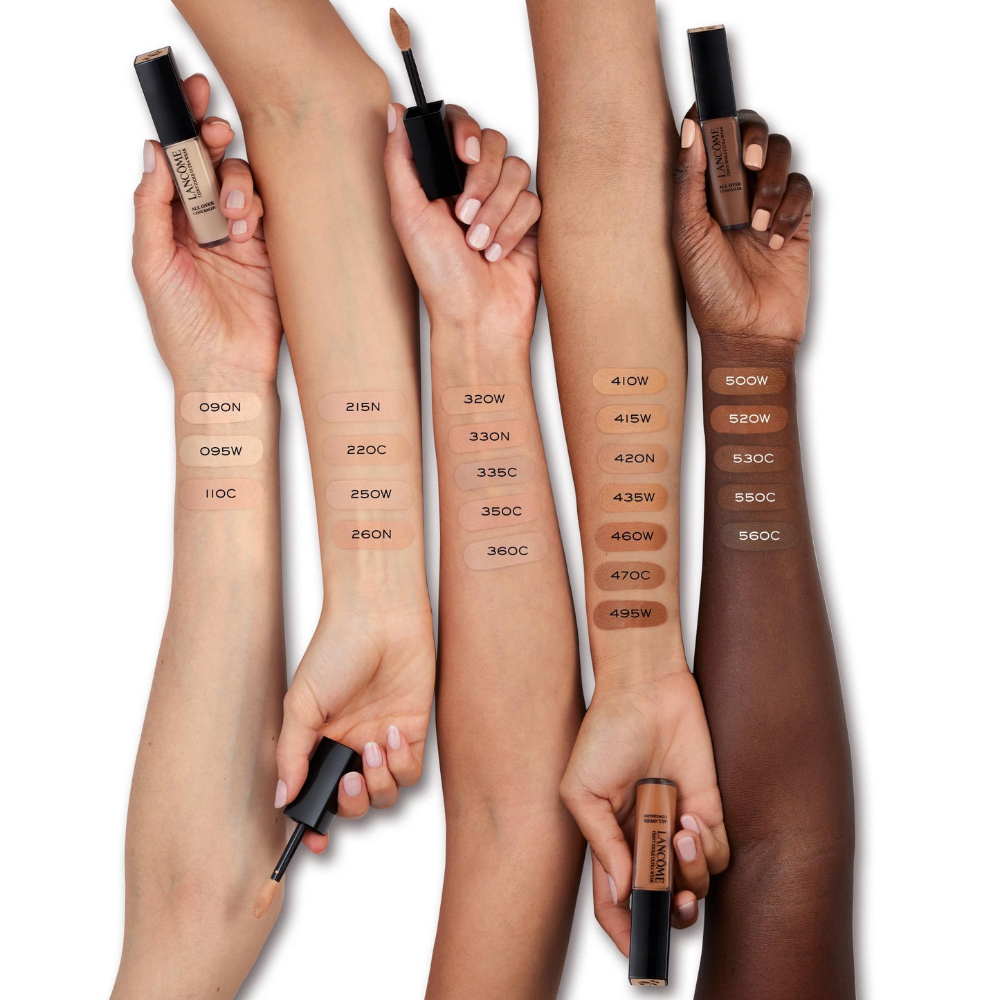 Lancôme Teint Idole Ultra Wear All Over Full Coverage Concealer - Natural Matte Finish & Lightweight Under Eye Concealer - Up To 24H Wear - 420 Bisque Neutral