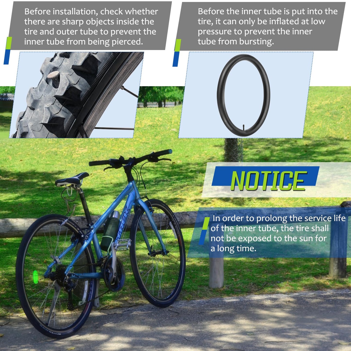 2 Pack 20" x1.75/1.95/2.10/2.125 Bicycle Tube with 2 Tire Levers, 20" Bicycle Tube with 32mm Schrader Valve, Butyl Rubber Inner Tube 20 x 1.95 for Road/Kids/Gravel Bikes by Hydencamm (2 of One Size)