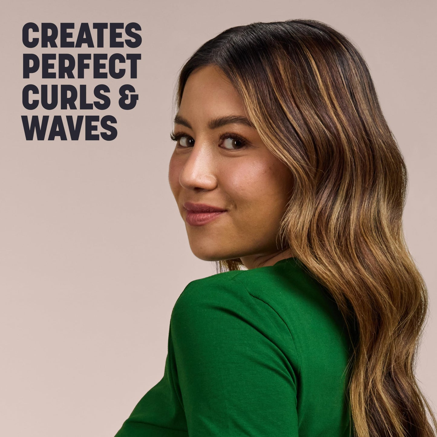 Drybar The 3-Day Bender Rotating Curling Iron – Shiny Curls and Waves – Salon-Quality Hair Curling Wand