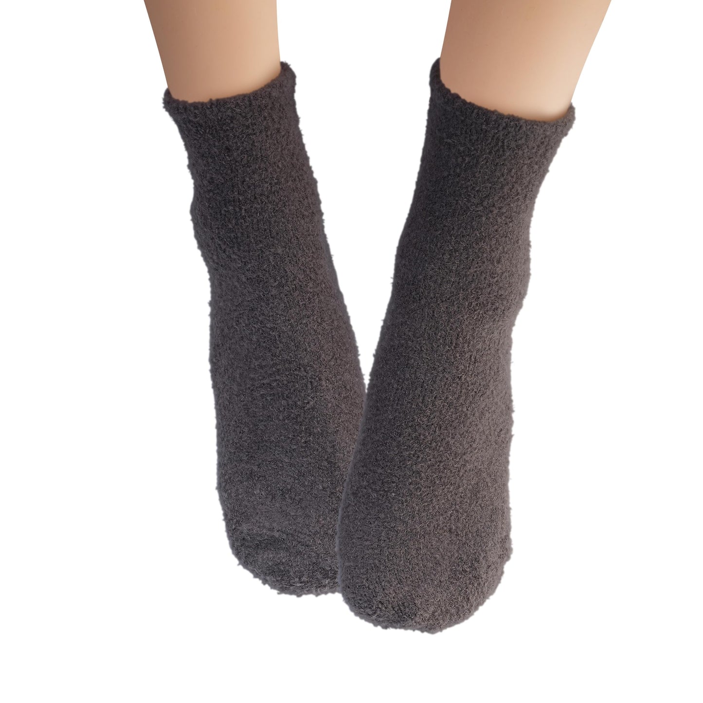 Earth Therapeutics Aloe Vera Socks – Infused with Natural Aloe Vera & Vitamin E – Helps Dry Feet, Cracked Heels, Calluses, Rough Skin, Dead Skin - Use with Your Favorite Lotions - Black