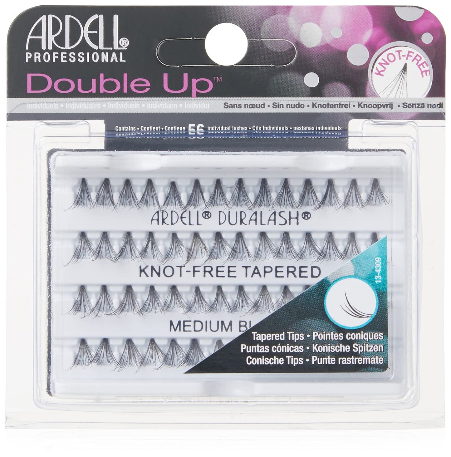 Double Up Soft Touch Knot-Free Medium Black