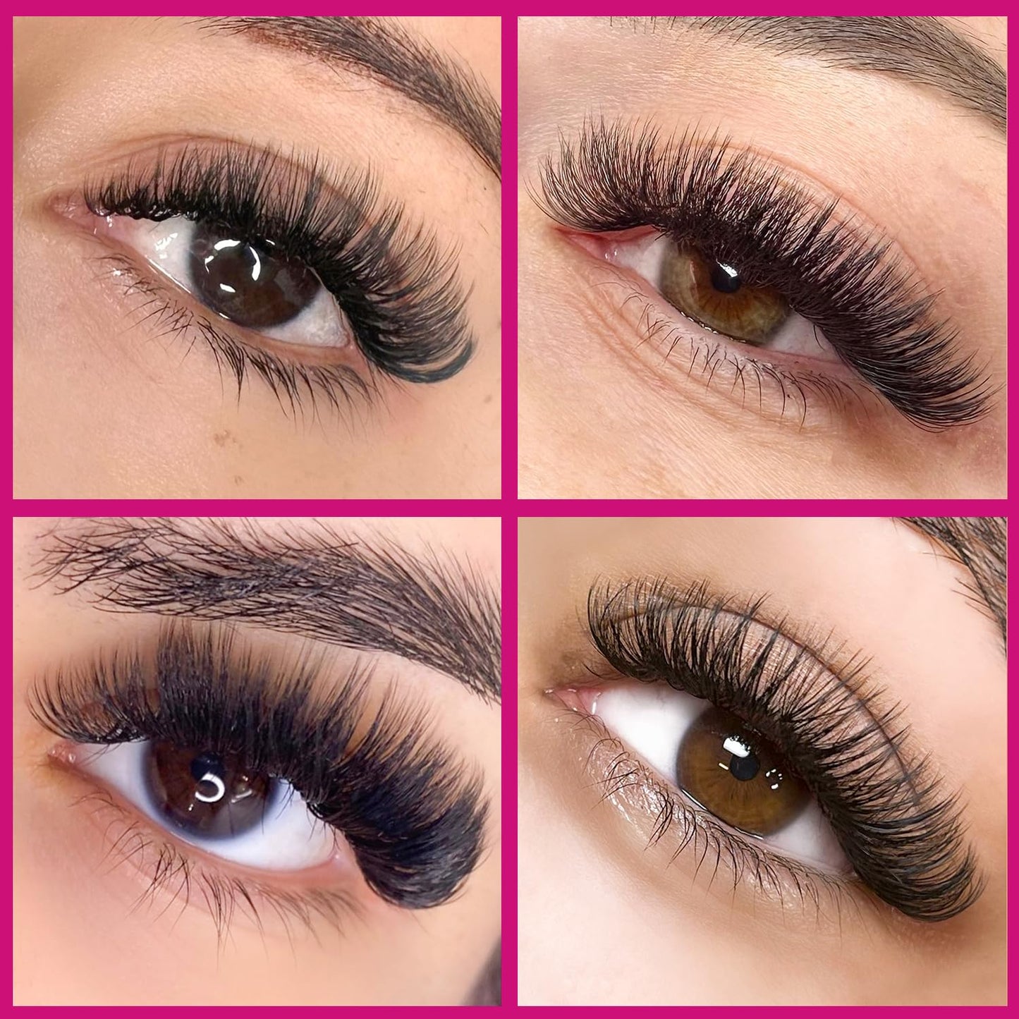 Easy Fan Lashes 0.05 D 15-20MM & Easy Fan Lashes 0.05 D 8-15MM