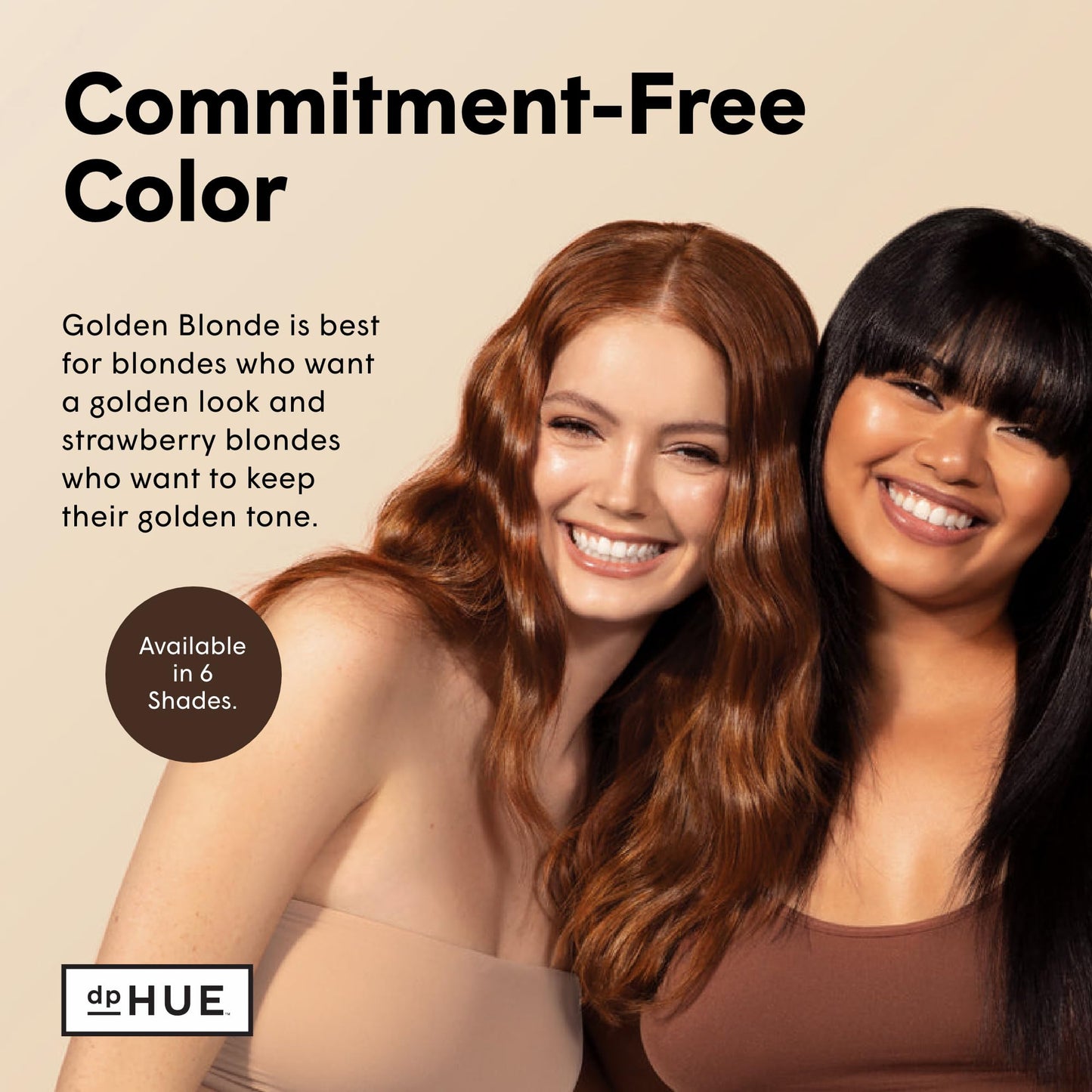 dpHUE Glossy Glaze, Golden Blonde - 4 fl oz - In-Shower Conditioning Glaze for Luminous Shine & Sheer Color - Paraben, SLS & SLES Sulfate Free - Leaping Bunny Certified