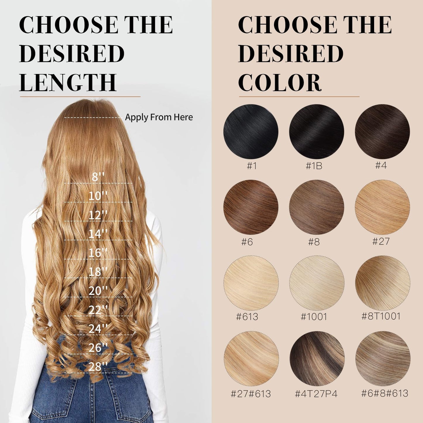 EnthayPow Clip in Hair Extensions Real Human Hair,Chocolate Brown to Caramel Blonde Hair Extensions for Women,Natural Hair Clip in Hair Extensions,Remy Human Hair Extensions,20 Inch 7pcs/120g