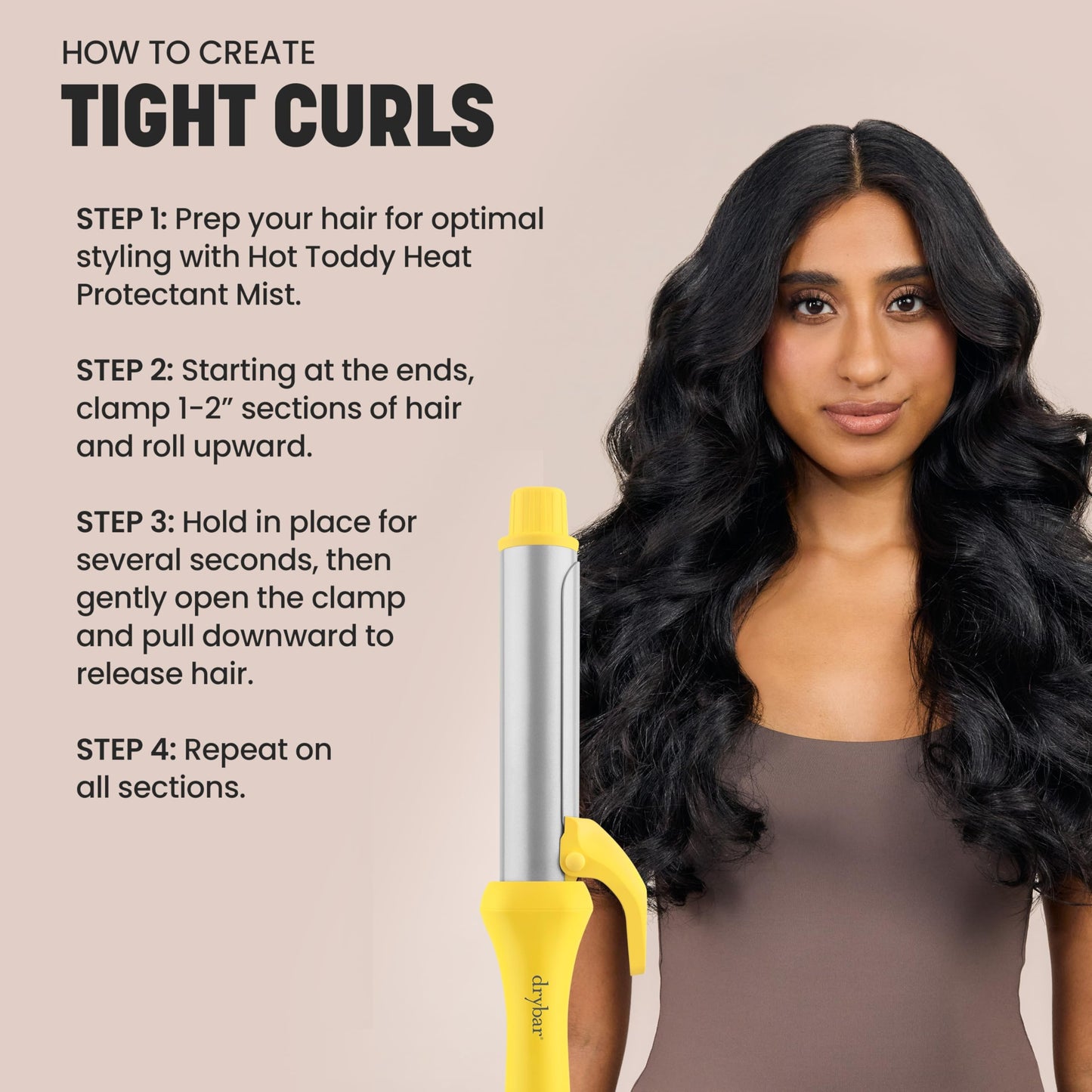 Drybar The Mixologist Interchangeable Styling Iron – One Tool, Three Styles – Reduces Frizz, Adds Shine – Curling Iron – Hair Curling Wand