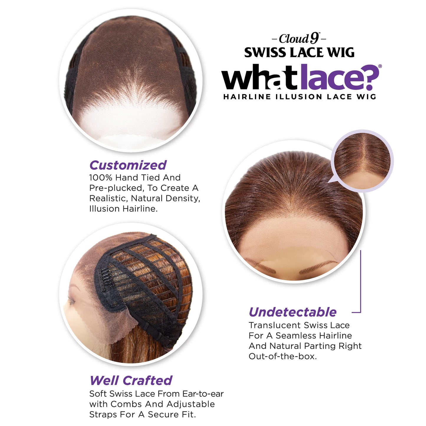 Sensationnel What lace 13x6 wigs - glenna lacefrontal hand tied glueless synthetic with natural density preplucked hairline (BALAYAGEGOLD)
