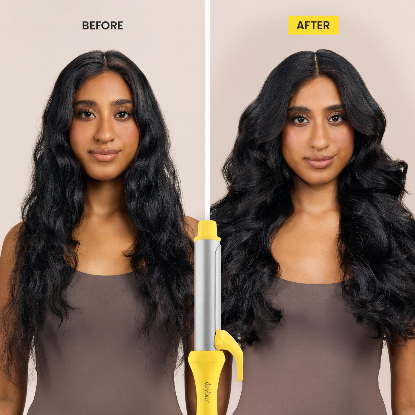 Drybar The Mixologist Interchangeable Styling Iron – One Tool, Three Styles – Reduces Frizz, Adds Shine – Curling Iron – Hair Curling Wand