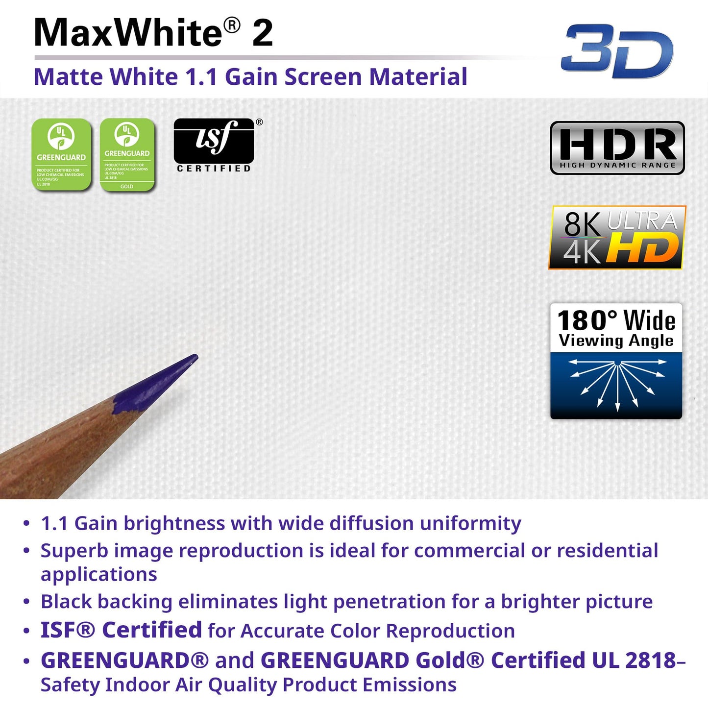 Elite Screens Tripod B, 113-INCH 1:1, Lightweight Pull Up Foldable Stand, Manual, Movie Home Theater Projector Screen, 4K / 8K Ultra HDR 3D Ready, 2-YEAR WARRANTY, T113SB