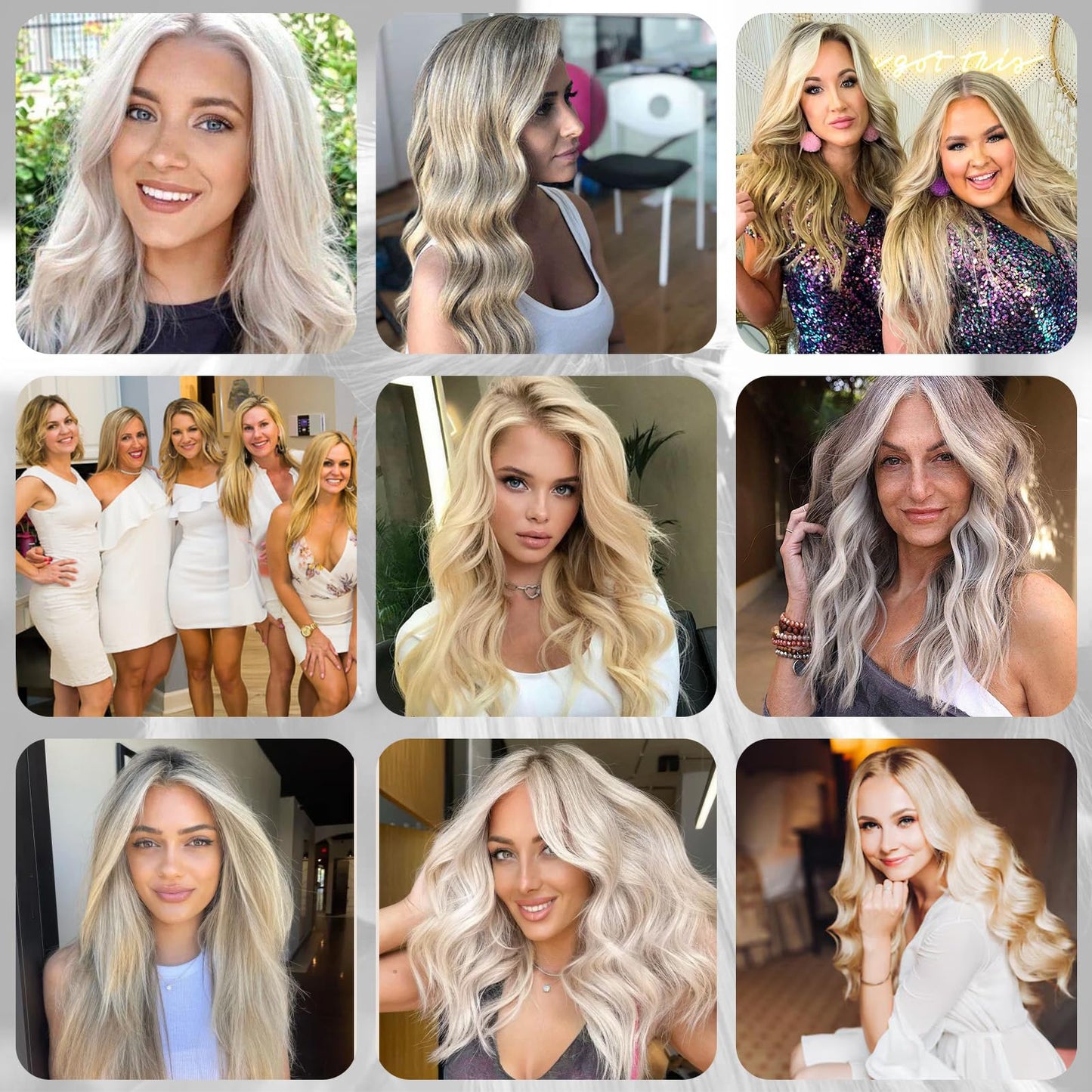 EnthayPow Clip in Hair Extensions Real Human Hair,Chocolate Brown to Caramel Blonde Hair Extensions for Women,Natural Hair Clip in Hair Extensions,Remy Human Hair Extensions,20 Inch 7pcs/120g