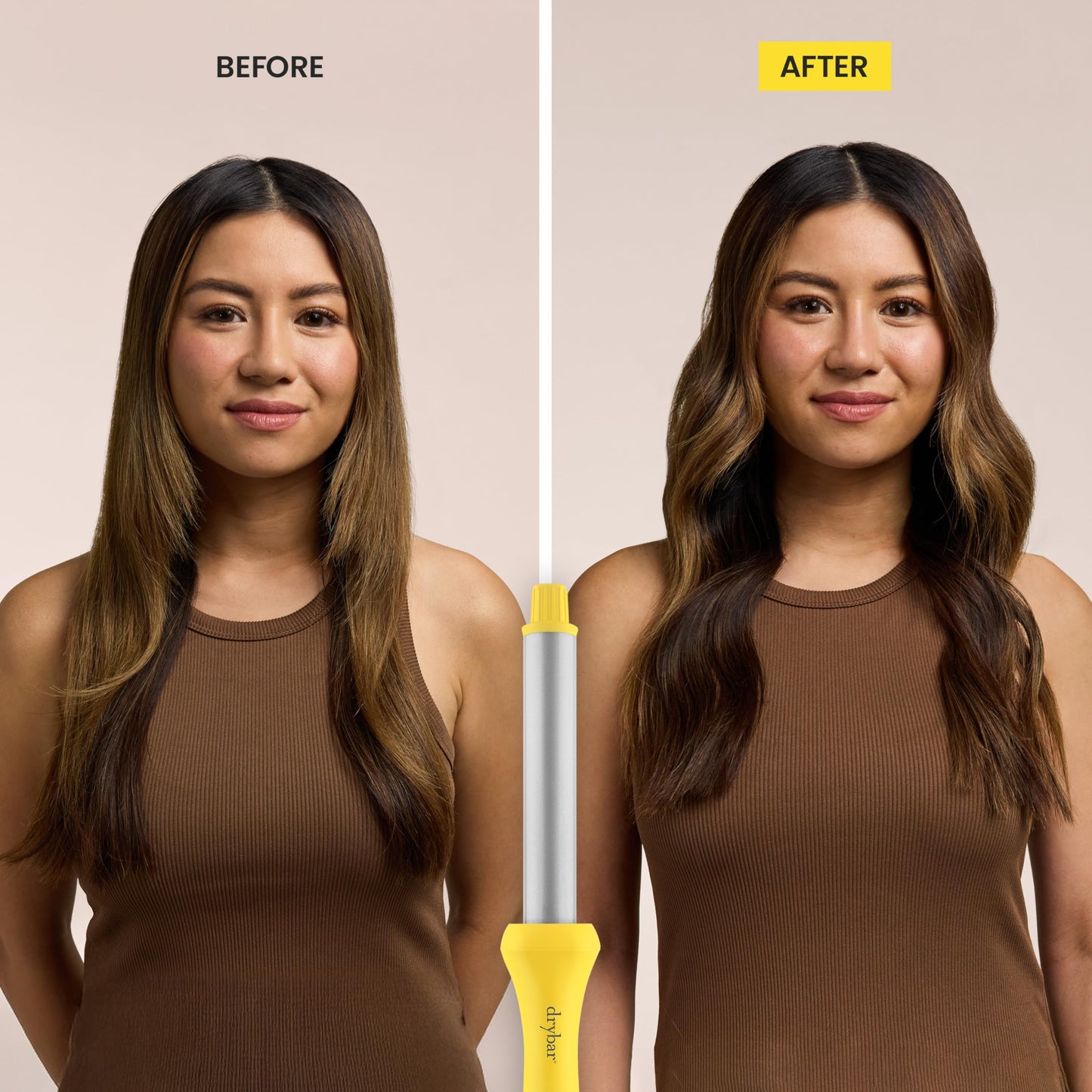 Drybar The Mixologist Interchangeable Styling Iron – One Tool, Three Styles – Reduces Frizz, Adds Shine – Curling Iron – Hair Curling Wand