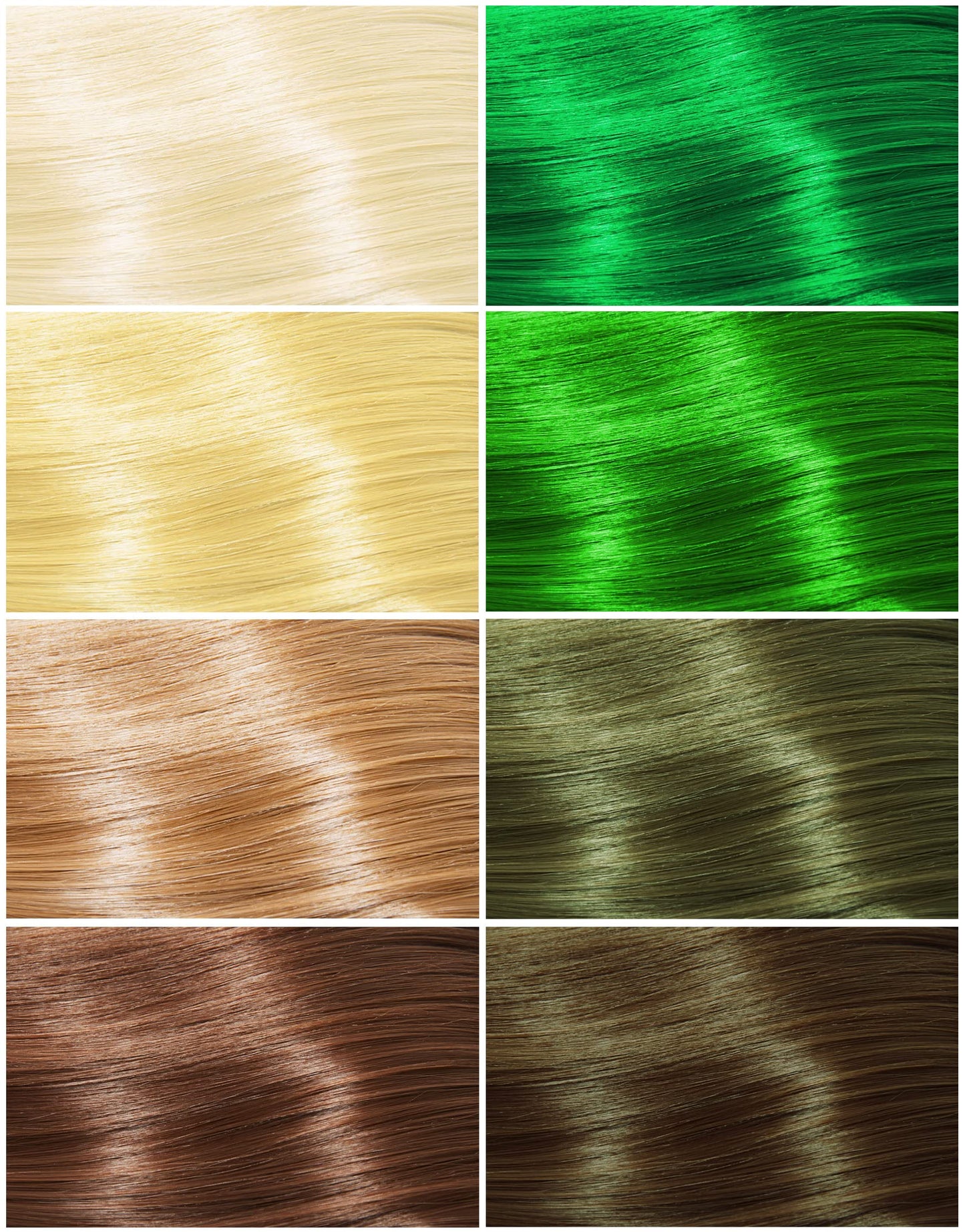 Good Dye Young Streaks and Strands Semi-Permanent Hair Color (Kowabunga) - UV Protective, Conditioning, PPD-Free, Cruelty-Free & Vegan Green Hair Dye, Lasts 15-24+ Washes