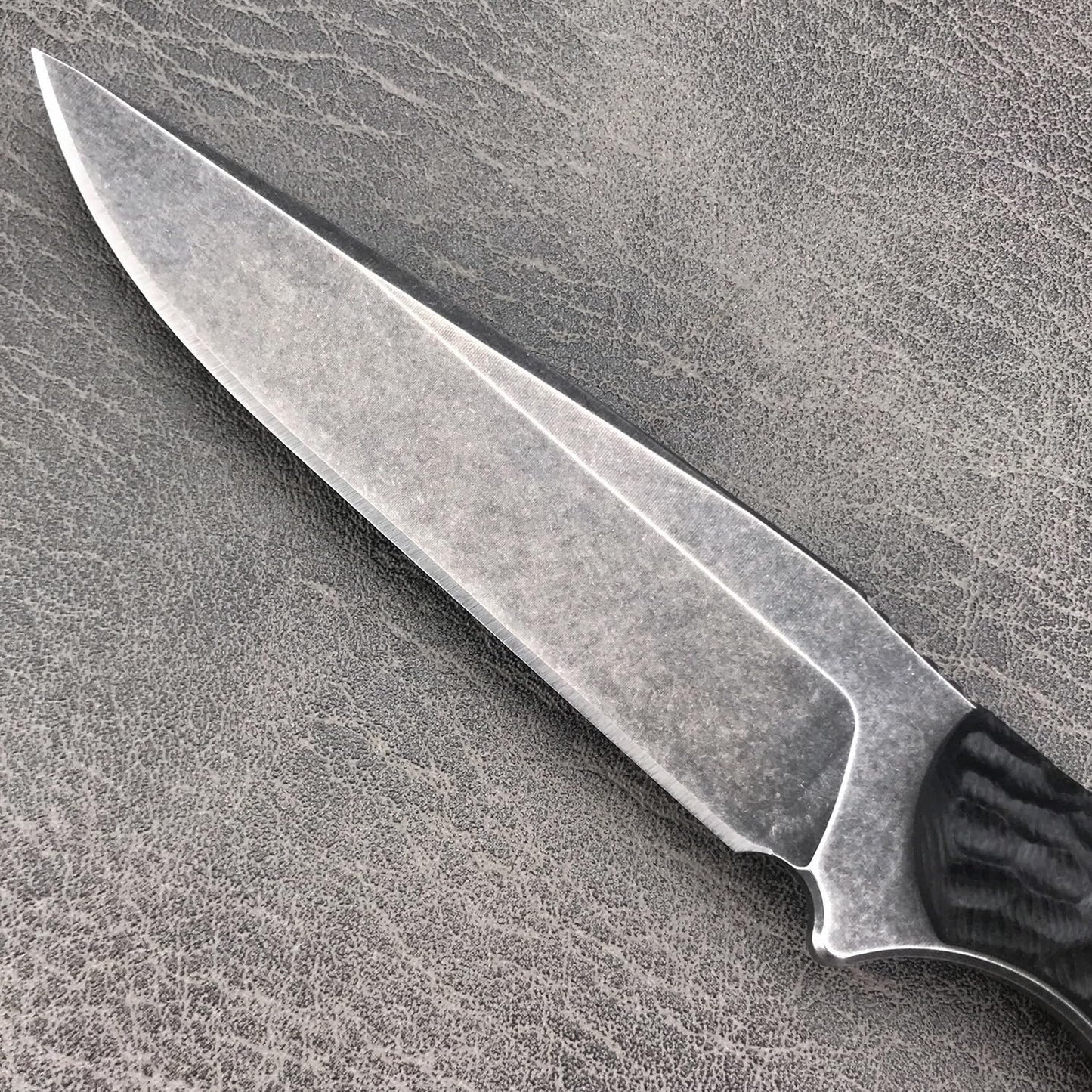 EDC Fixed Blade Knife with Kydex Sheath, Full Tang Survival Knife,8Cr13Mov Blade Black G10 Handle with Finger Loop,Tactical Knife Gifts for Men (black1)
