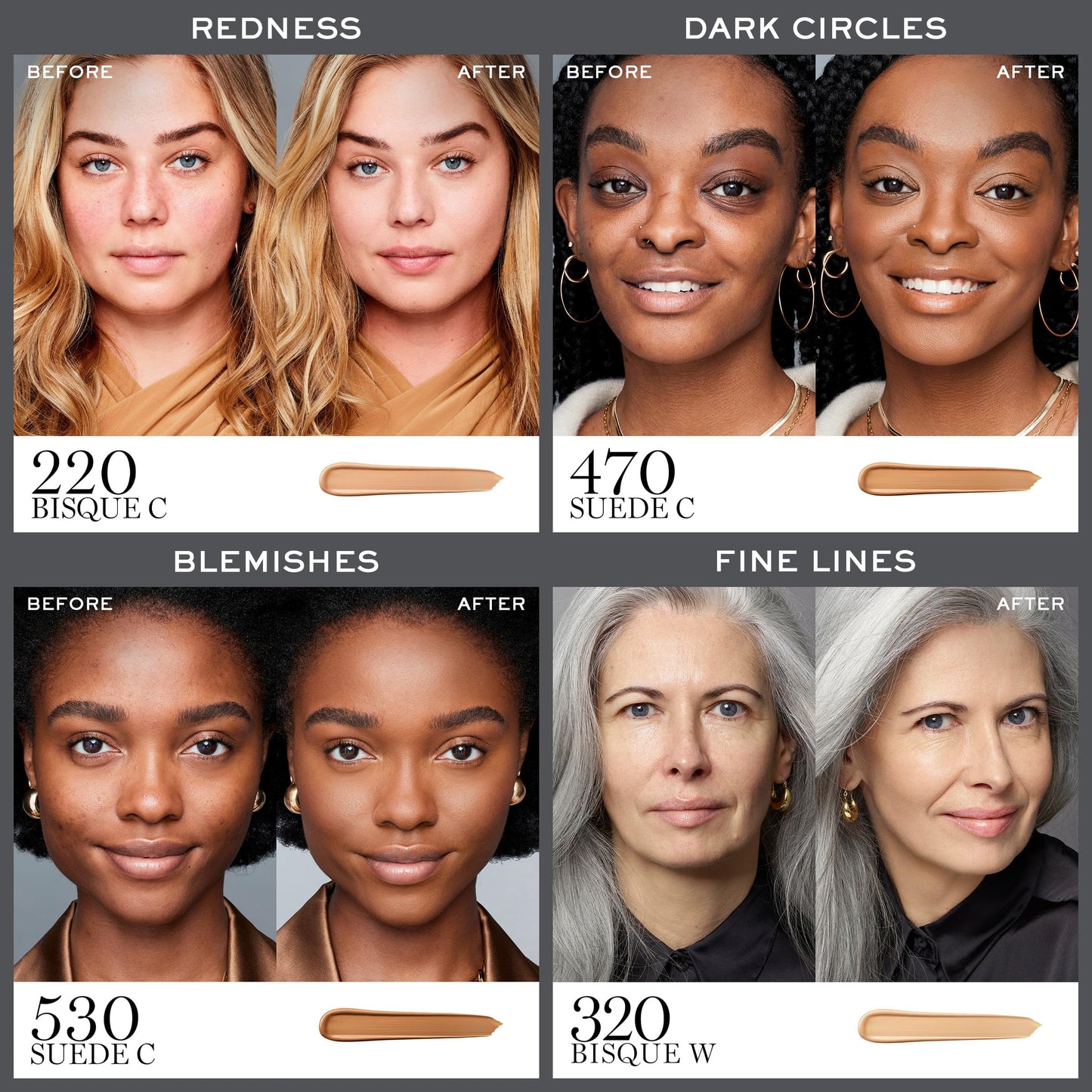 Lancôme Teint Idole Ultra Wear All Over Full Coverage Concealer - Natural Matte Finish & Lightweight Under Eye Concealer - Up To 24H Wear - 420 Bisque Neutral