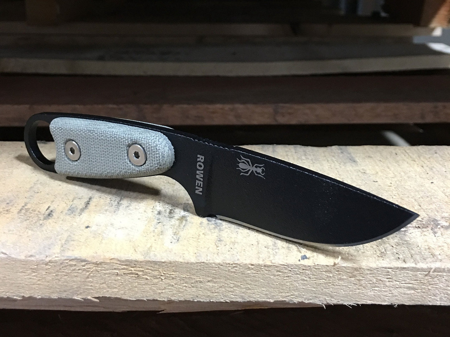 ESEE Knives Izula-B w/Handle, Molded Polymer Sheath, and Clip Plate