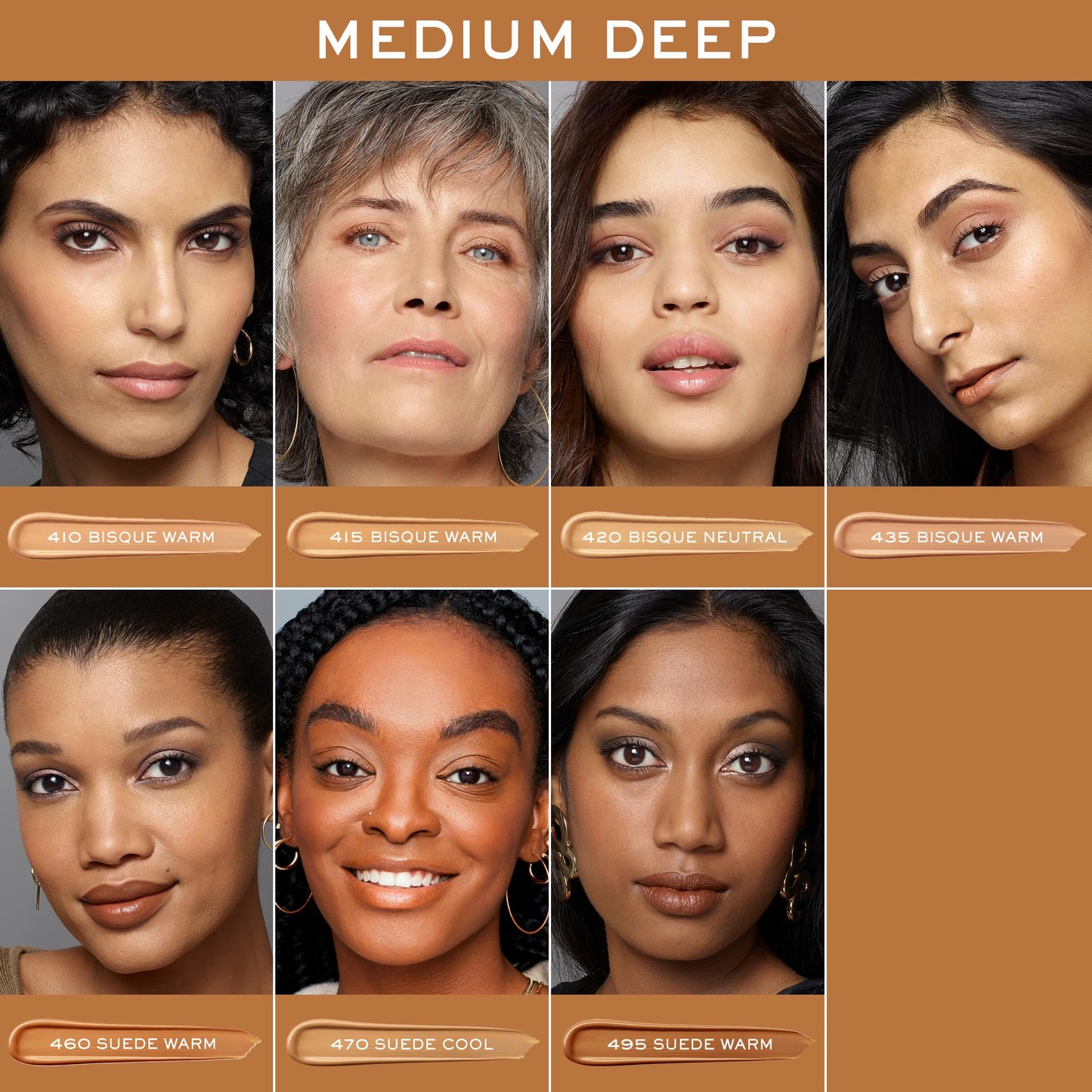 Lancôme Teint Idole Ultra Wear All Over Full Coverage Concealer - Natural Matte Finish & Lightweight Under Eye Concealer - Up To 24H Wear - 420 Bisque Neutral