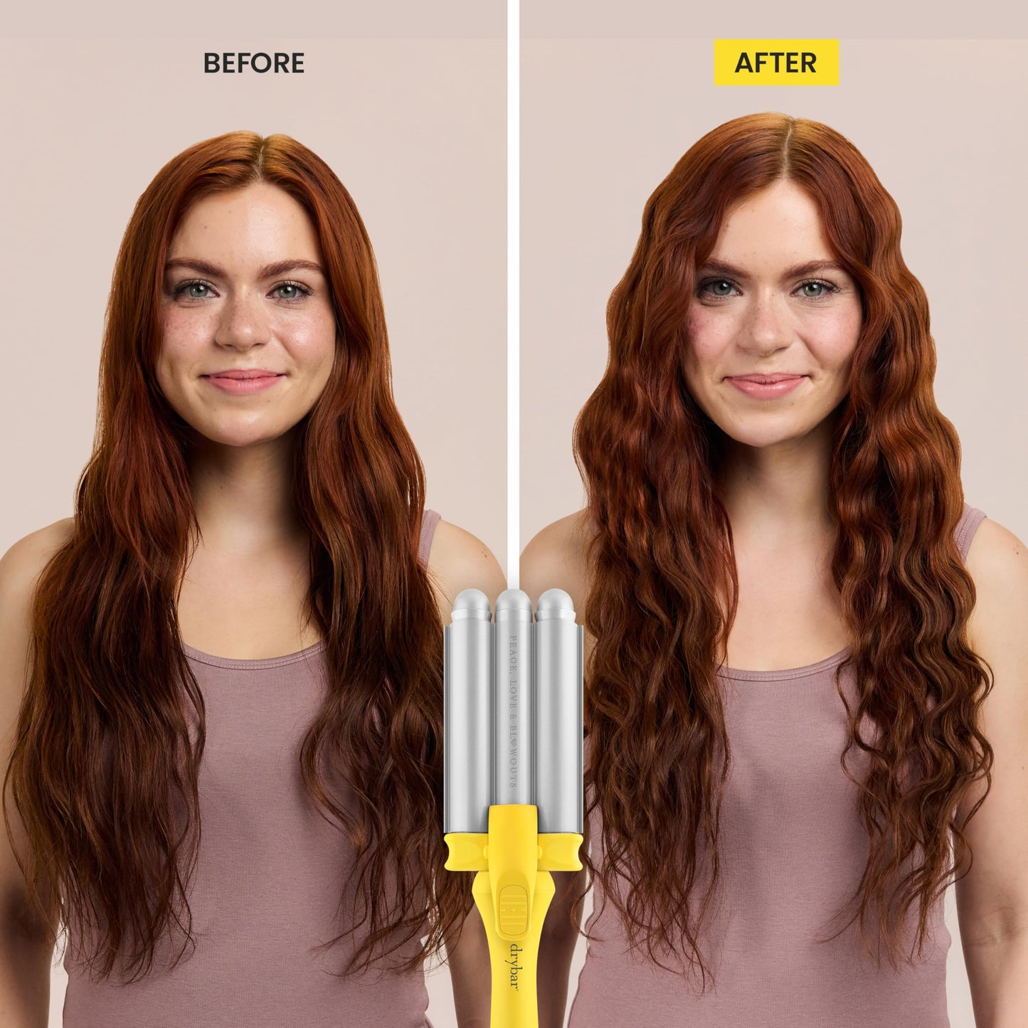 Drybar The Mixologist Interchangeable Styling Iron – One Tool, Three Styles – Reduces Frizz, Adds Shine – Curling Iron – Hair Curling Wand