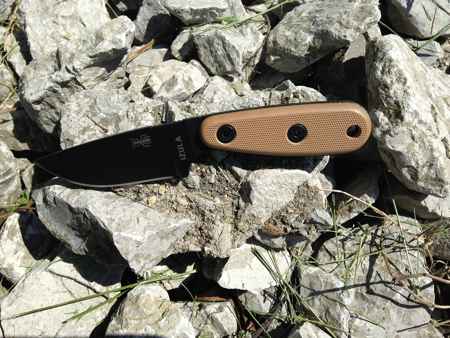 ESEE Knives Izula-B w/Handle, Molded Polymer Sheath, and Clip Plate