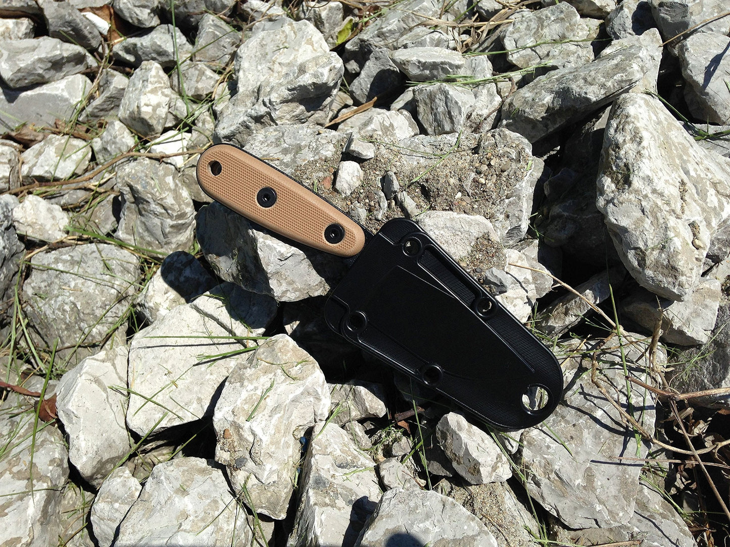 ESEE Knives Izula-B w/Handle, Molded Polymer Sheath, and Clip Plate